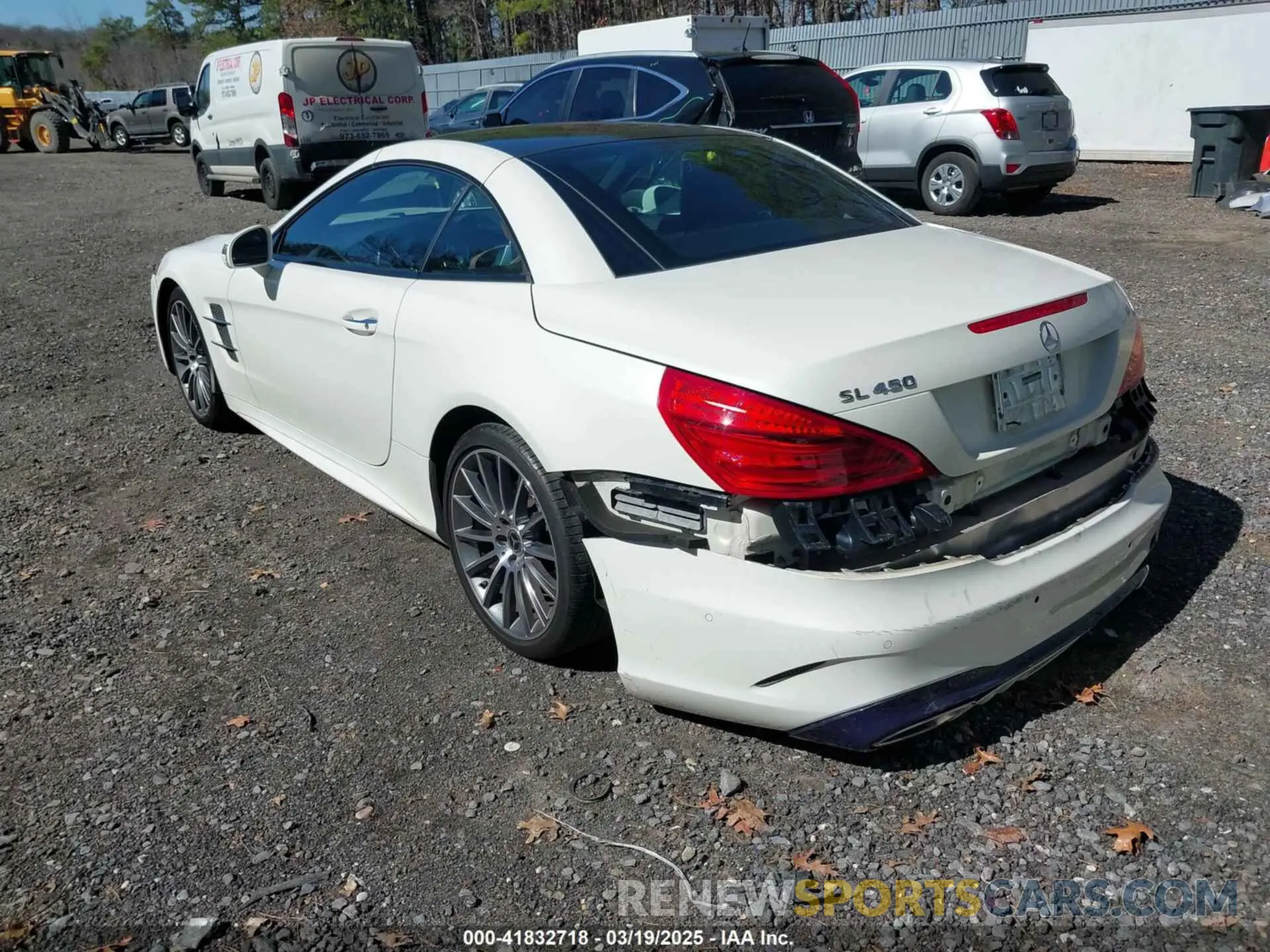 3 fotografías del automóvil dañado WDDJK6GA8KF056192 MERCEDES-BENZ SL 450 2019