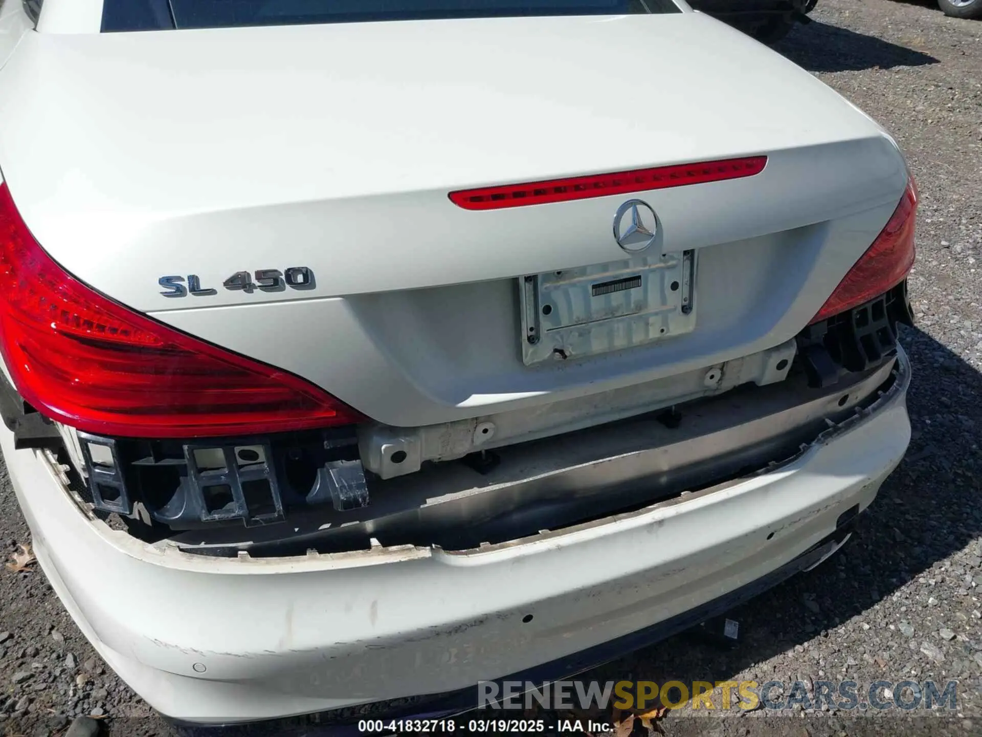 6 fotografías del automóvil dañado WDDJK6GA8KF056192 MERCEDES-BENZ SL 450 2019