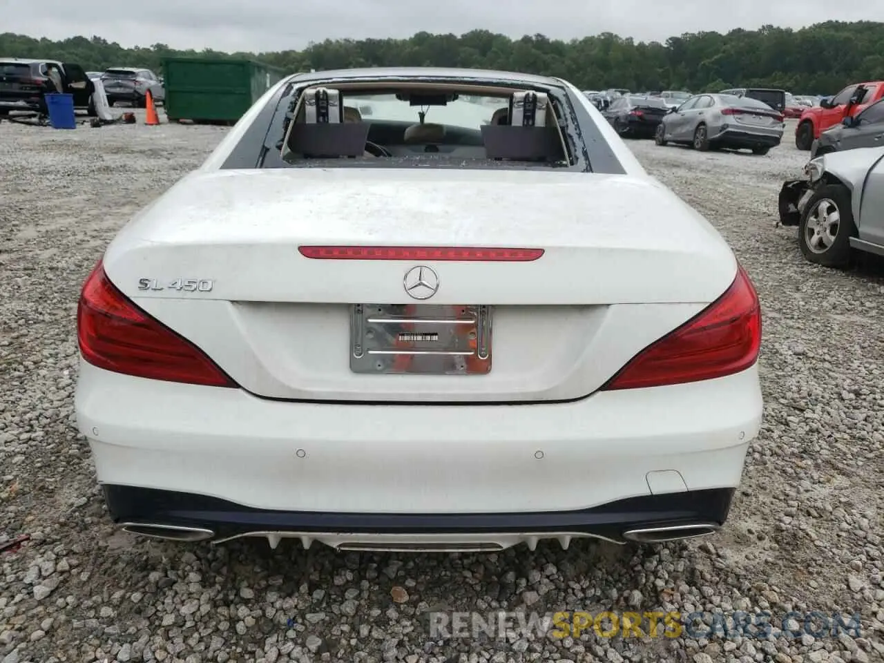 6 fotografías del automóvil dañado WDDJK6GAXKF058431 MERCEDES-BENZ SL-CLASS 2019