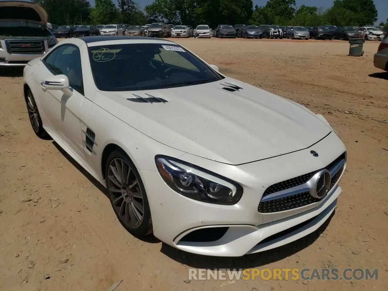 1 fotografías del automóvil dañado WDDJK7DA1KF054777 MERCEDES-BENZ SL-CLASS 2019