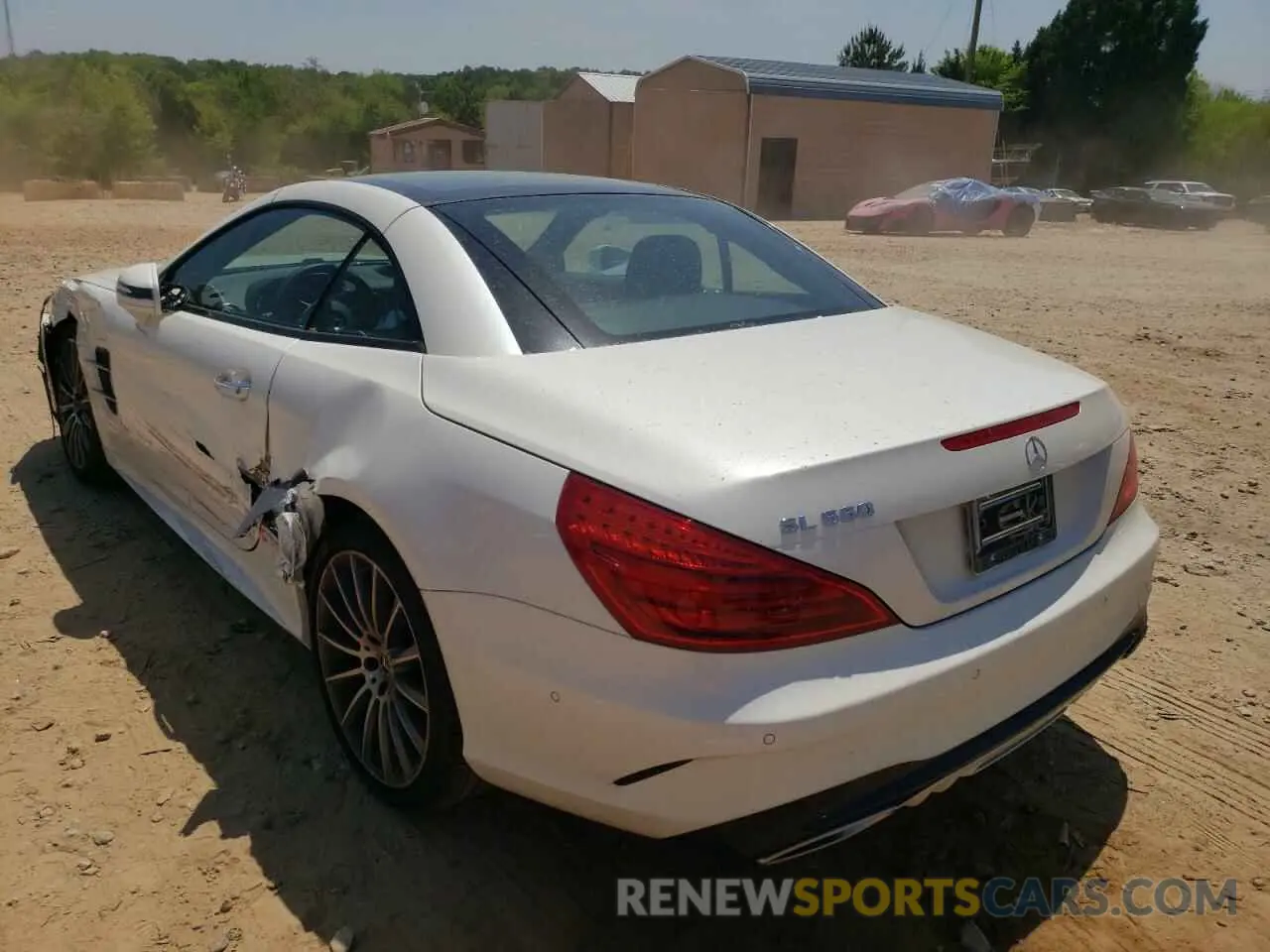 3 fotografías del automóvil dañado WDDJK7DA1KF054777 MERCEDES-BENZ SL-CLASS 2019
