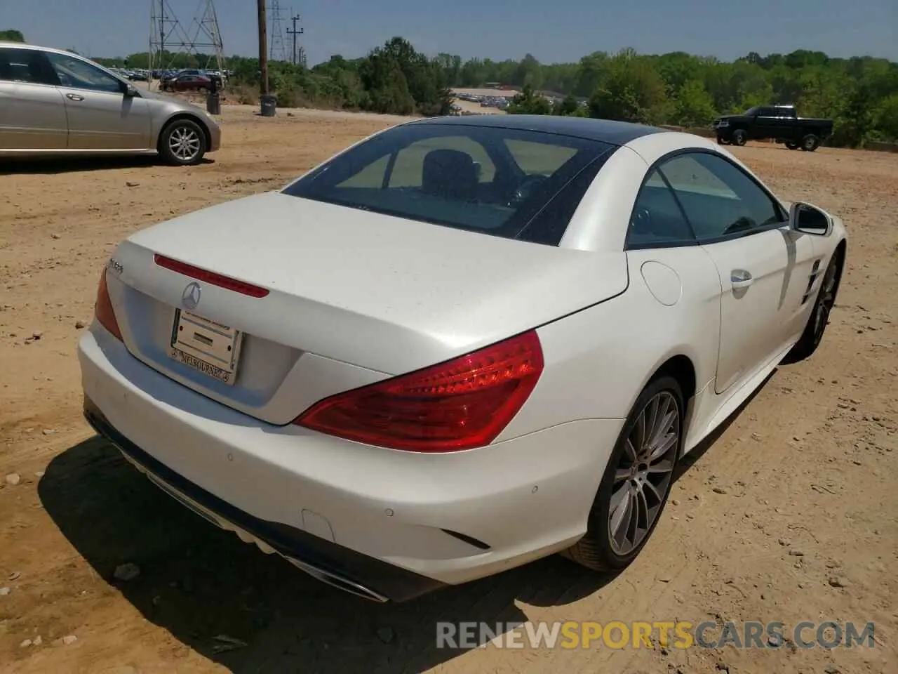 4 fotografías del automóvil dañado WDDJK7DA1KF054777 MERCEDES-BENZ SL-CLASS 2019