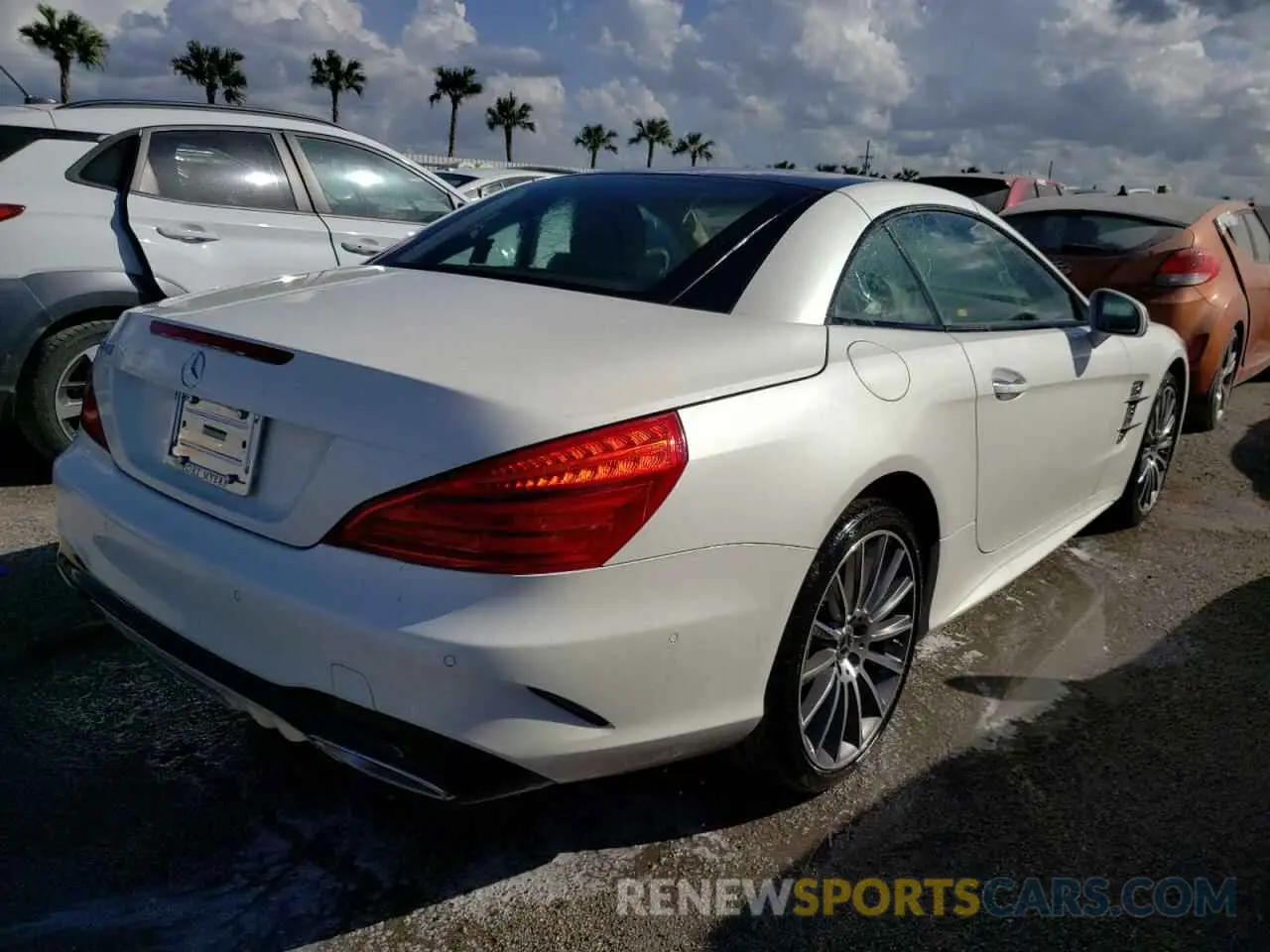 4 fotografías del automóvil dañado W1KJK6GA9LF061869 MERCEDES-BENZ SL-CLASS 2020