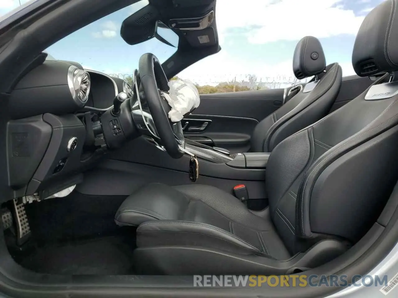 7 fotografías del automóvil dañado W1KVK8AB5NF004716 MERCEDES-BENZ SL-CLASS 2022