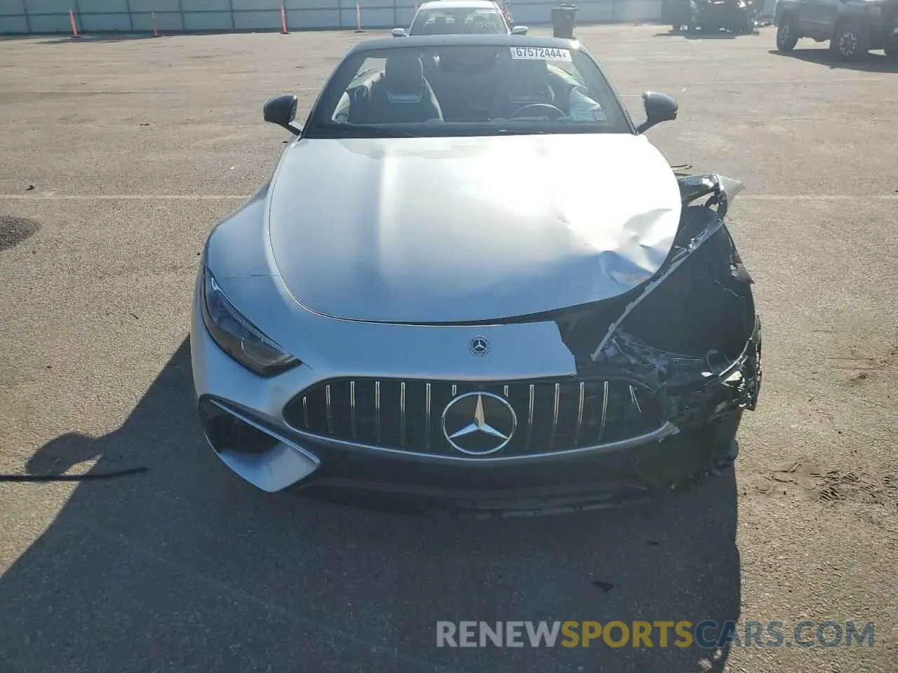 5 fotografías del automóvil dañado W1KVK8ABXNF006235 MERCEDES-BENZ SL-CLASS 2022