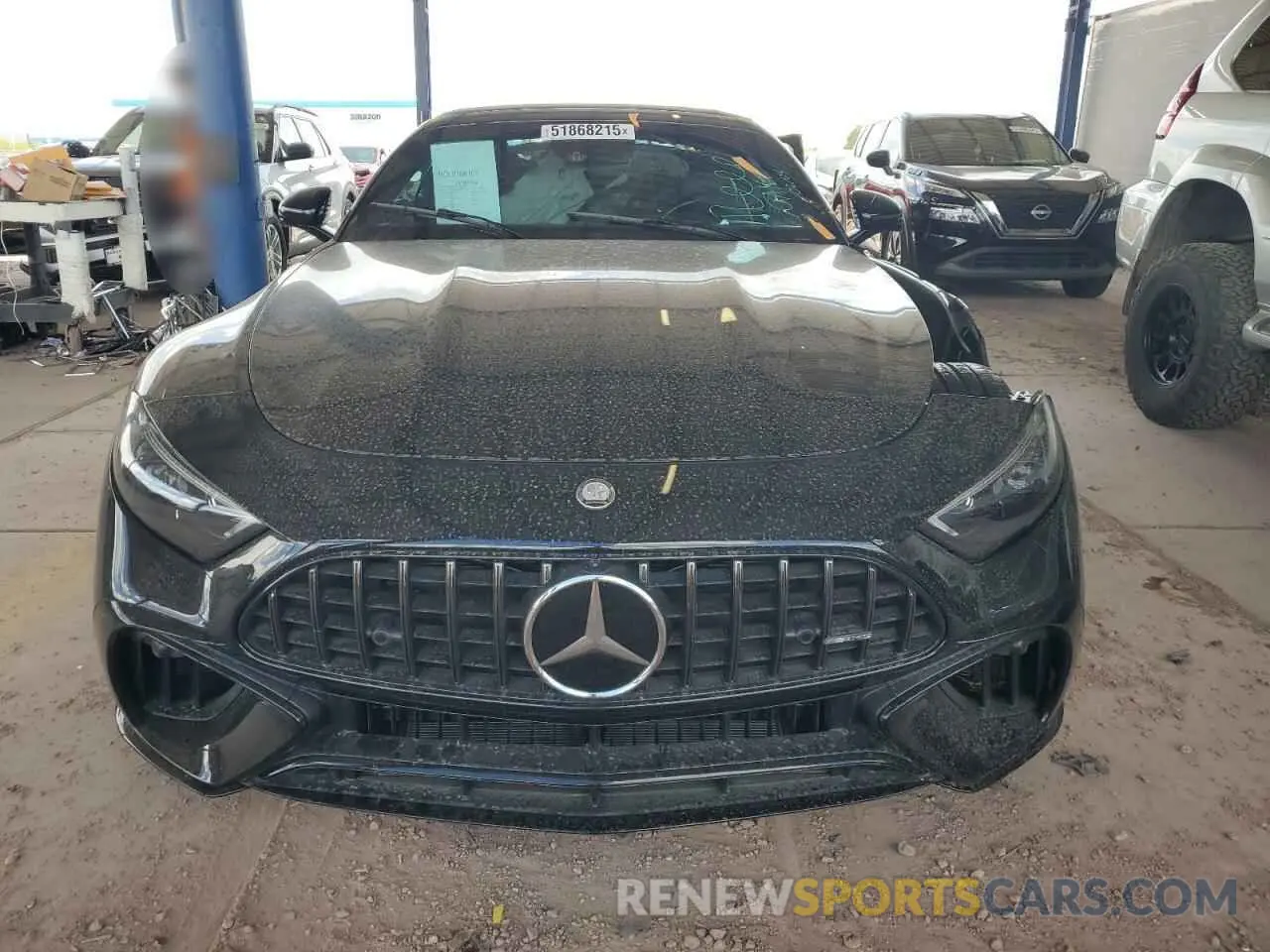 5 fotografías del automóvil dañado W1KVK8BB3SF024036 MERCEDES-BENZ SL-CLASS 2025