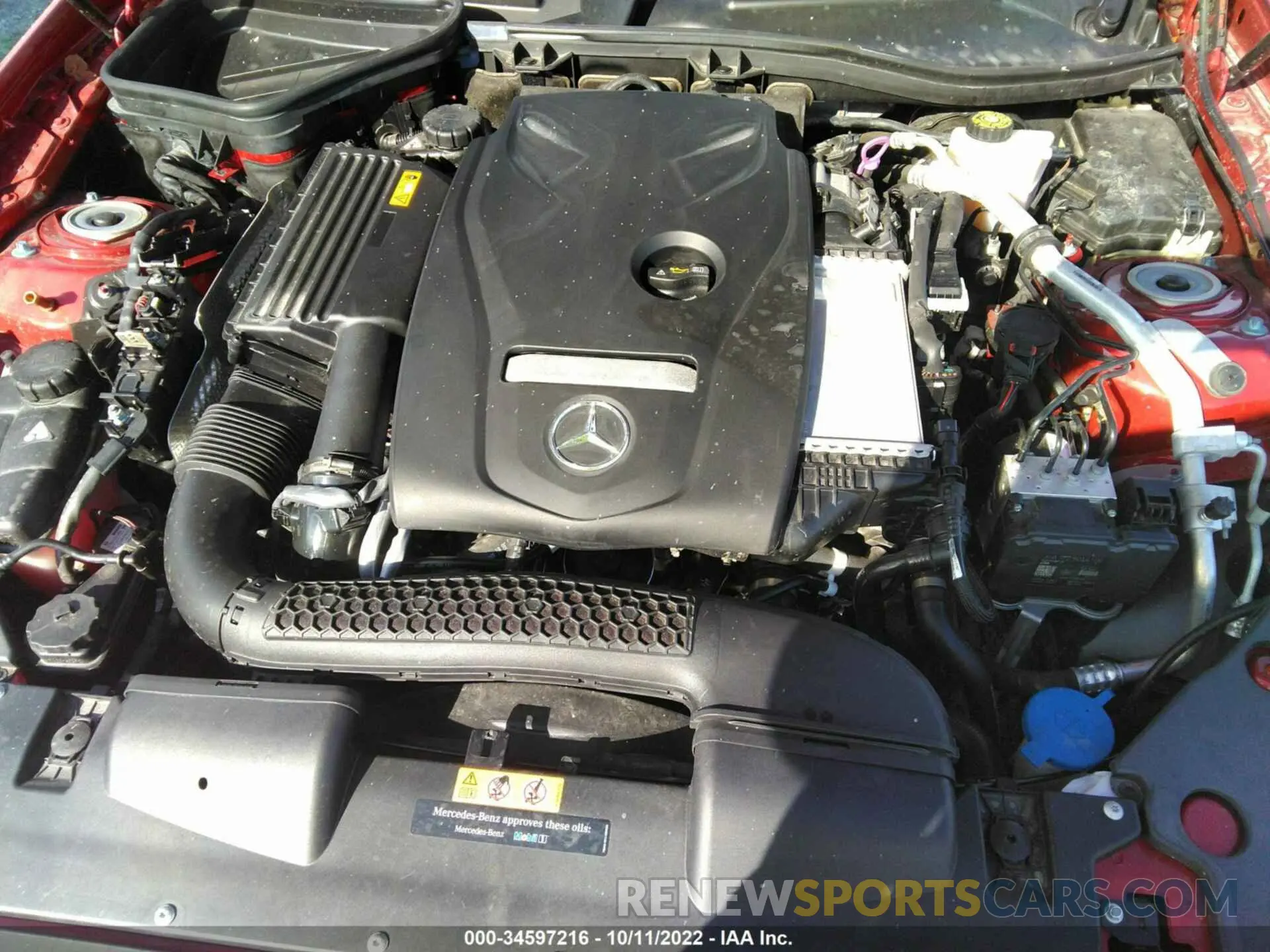 10 fotografías del automóvil dañado WDDPK3JA7KF161033 MERCEDES-BENZ SLC 2019