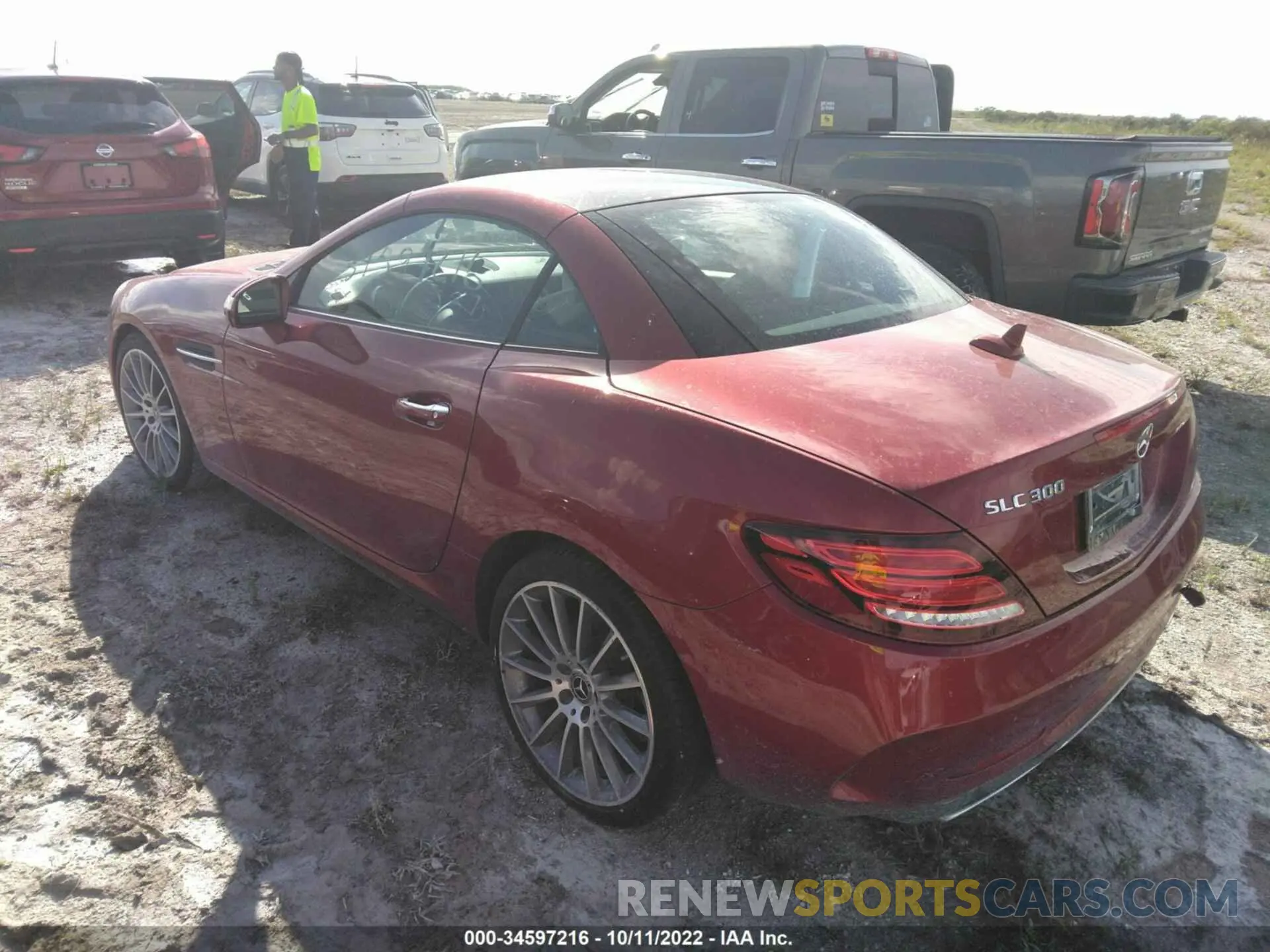 3 fotografías del automóvil dañado WDDPK3JA7KF161033 MERCEDES-BENZ SLC 2019