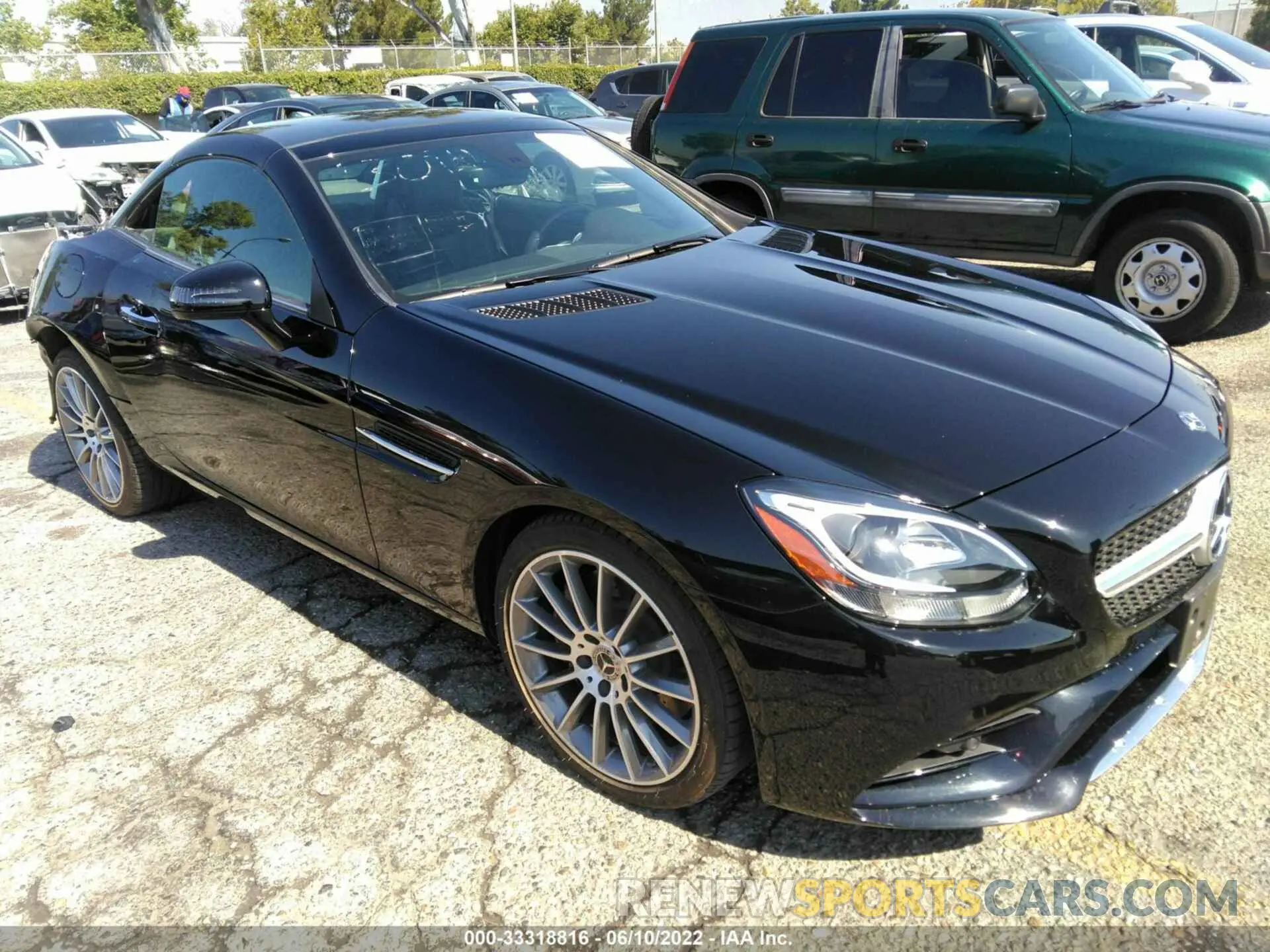 1 fotografías del automóvil dañado W1KPK3JA3LF169941 MERCEDES-BENZ SLC 2020