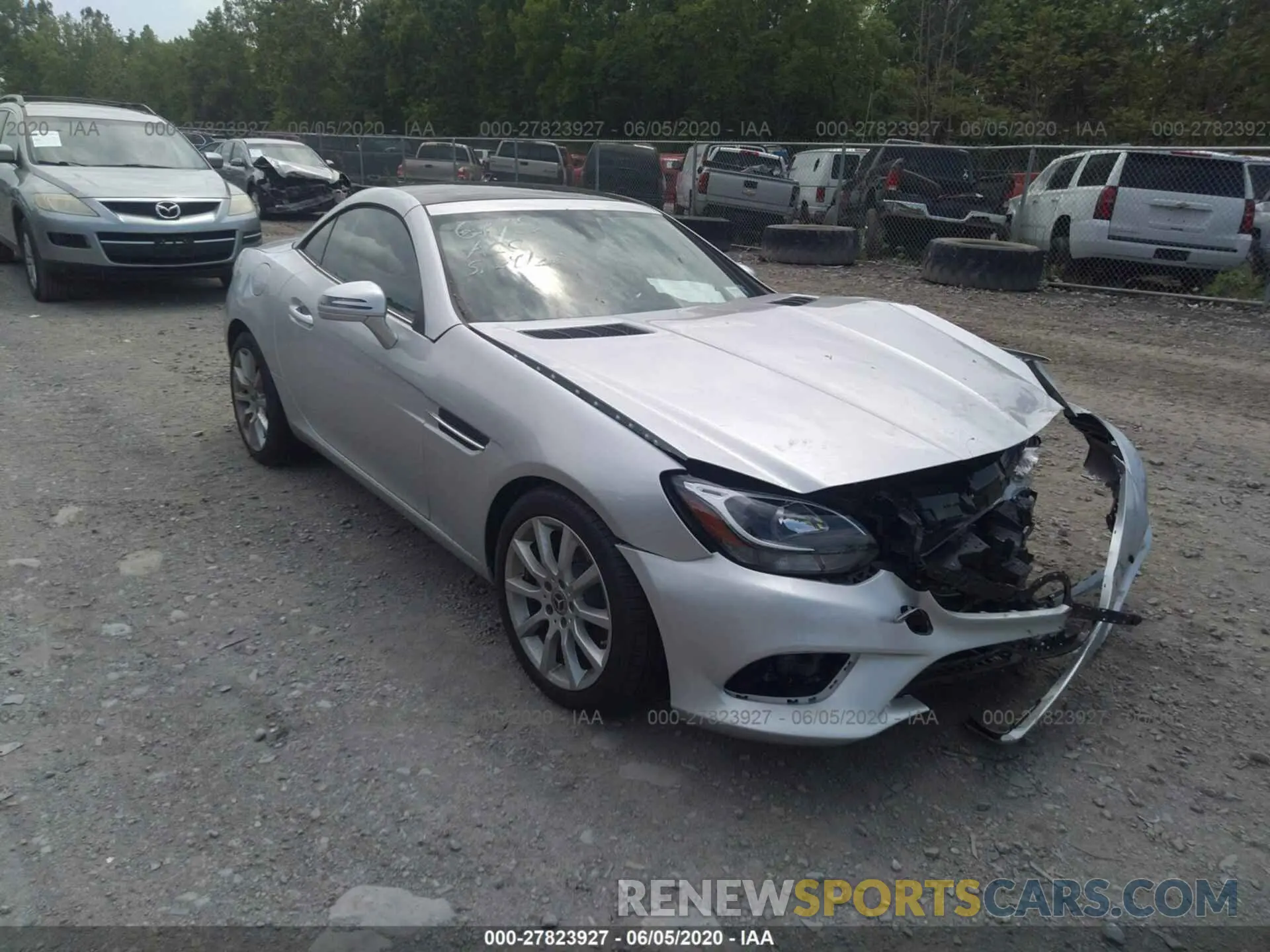 1 fotografías del automóvil dañado W1KPK3JA4LF169706 MERCEDES-BENZ SLC 2020