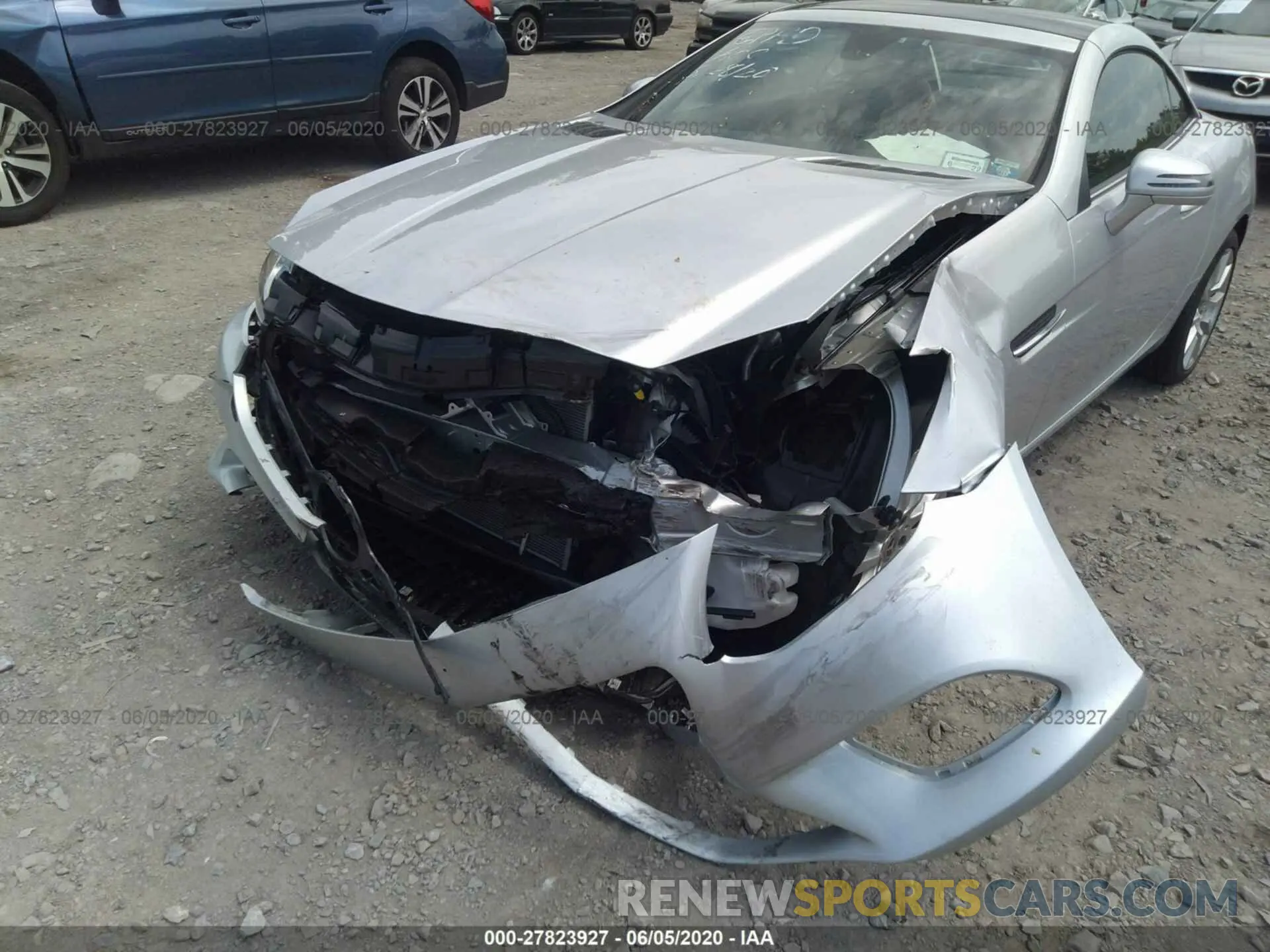 6 fotografías del automóvil dañado W1KPK3JA4LF169706 MERCEDES-BENZ SLC 2020