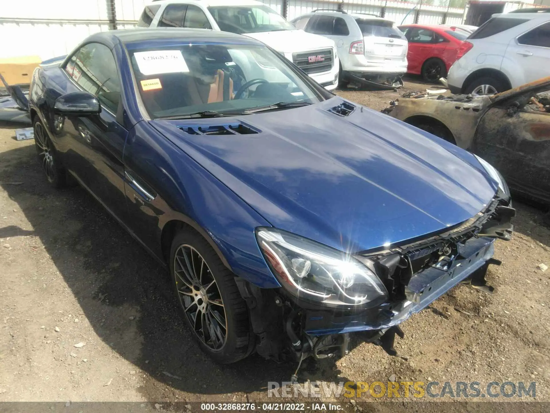 1 fotografías del automóvil dañado W1KPK6GA2LF170913 MERCEDES-BENZ SLC 2020