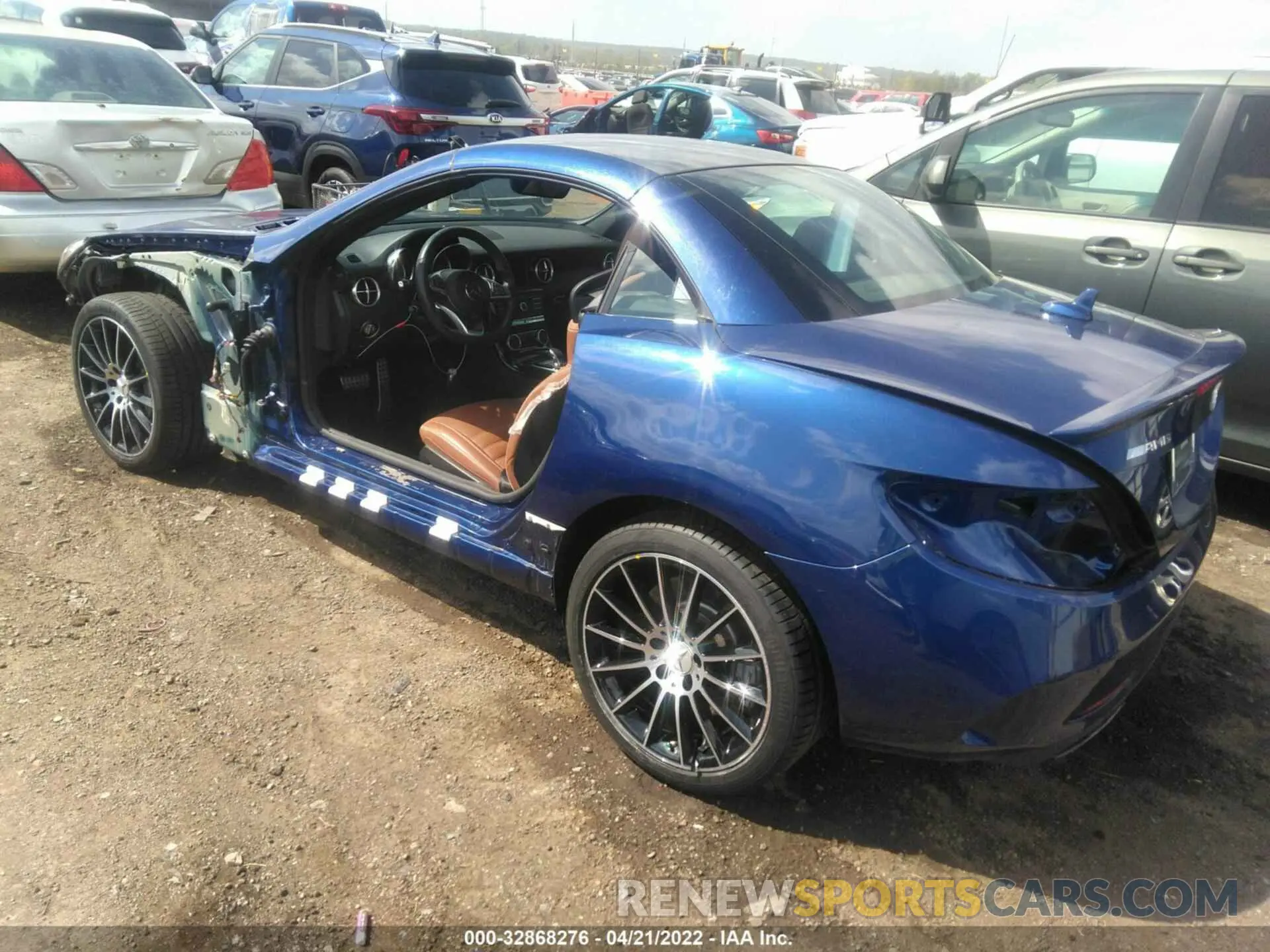 3 fotografías del automóvil dañado W1KPK6GA2LF170913 MERCEDES-BENZ SLC 2020