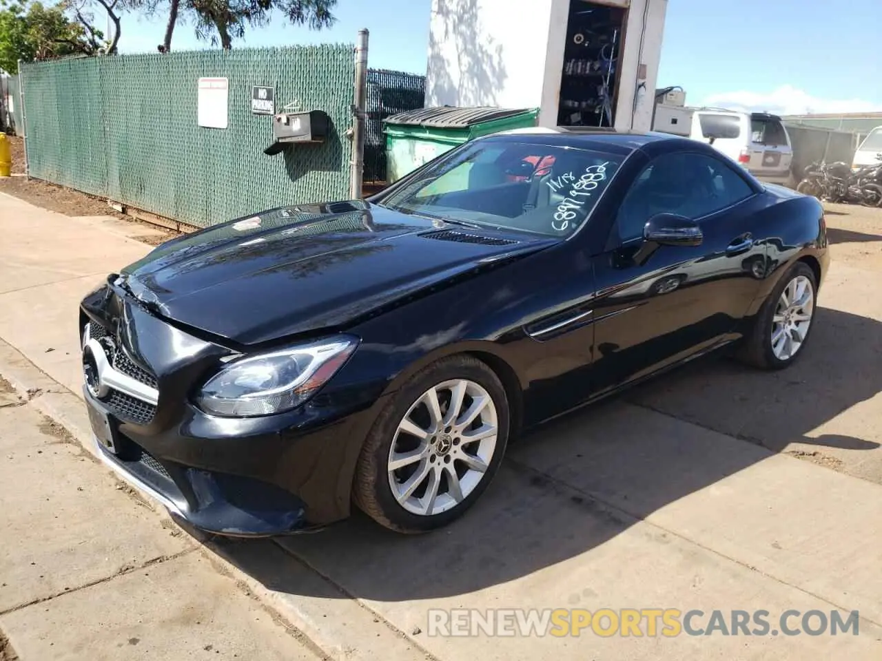 1 fotografías del automóvil dañado WDDPK3JA8KF164331 MERCEDES-BENZ SLC-CLASS 2019