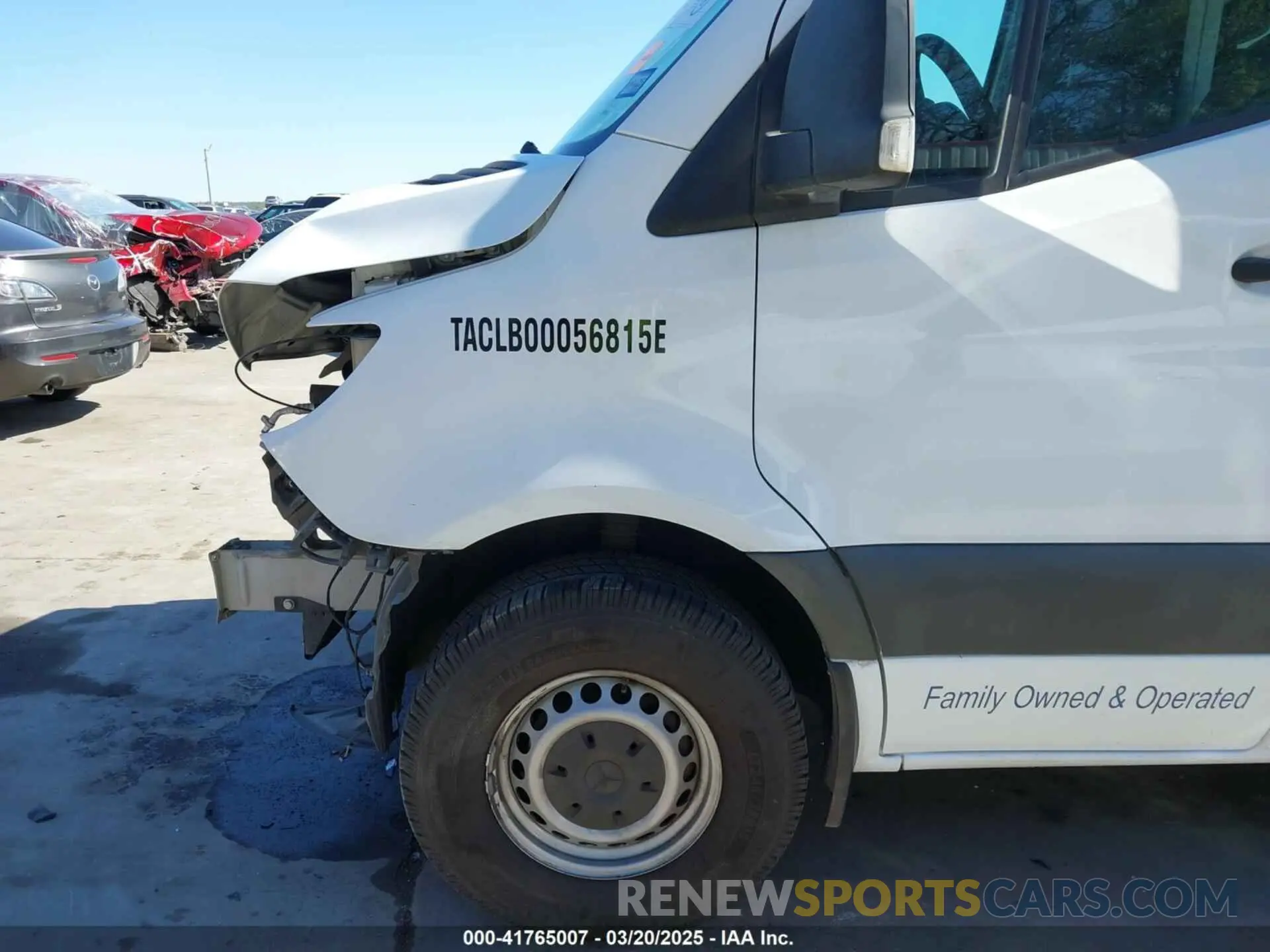 18 fotografías del automóvil dañado WD3PE7ED3KT006374 MERCEDES-BENZ SPRINTER 1500 2019