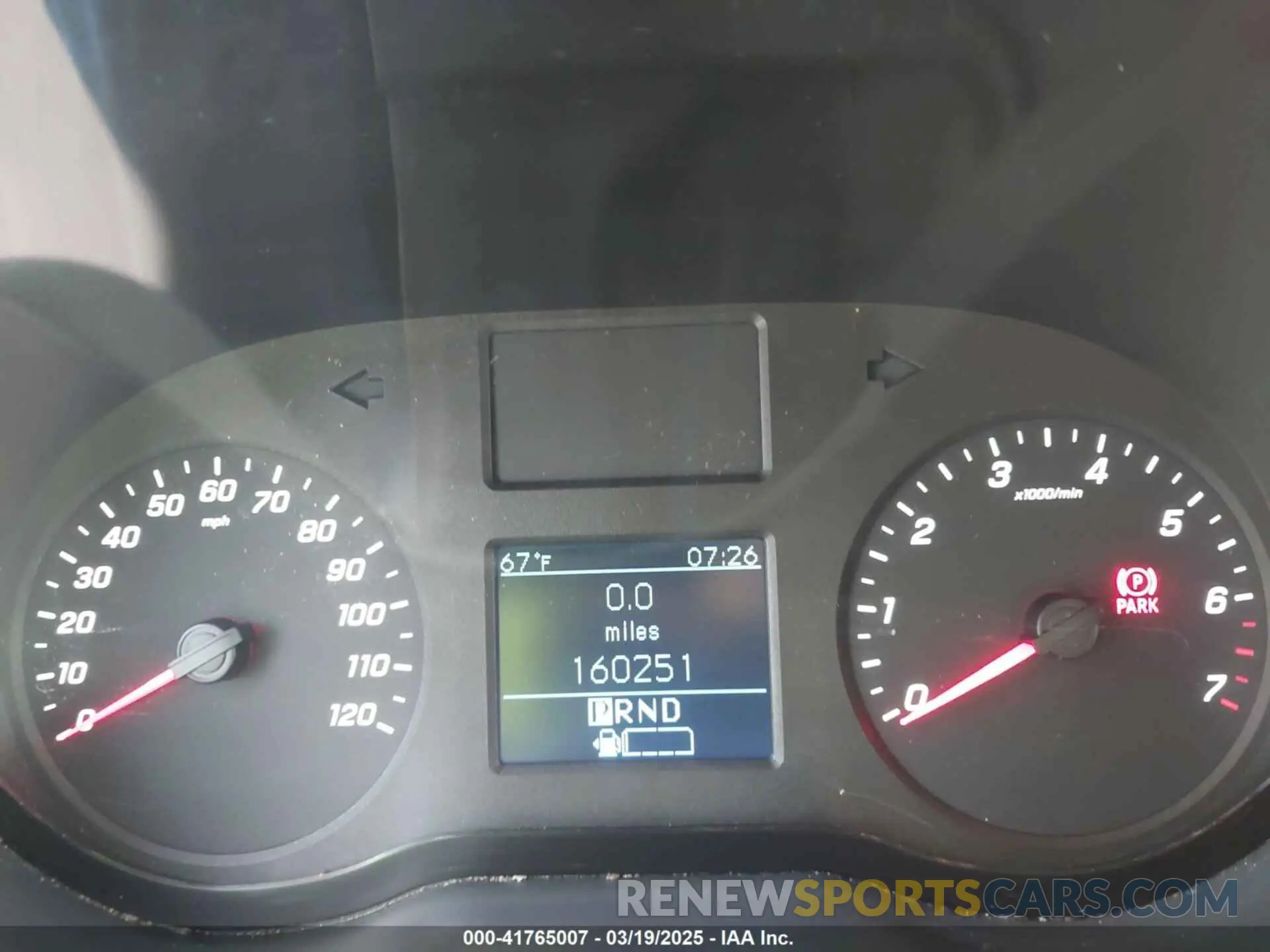 7 fotografías del automóvil dañado WD3PE7ED3KT006374 MERCEDES-BENZ SPRINTER 1500 2019