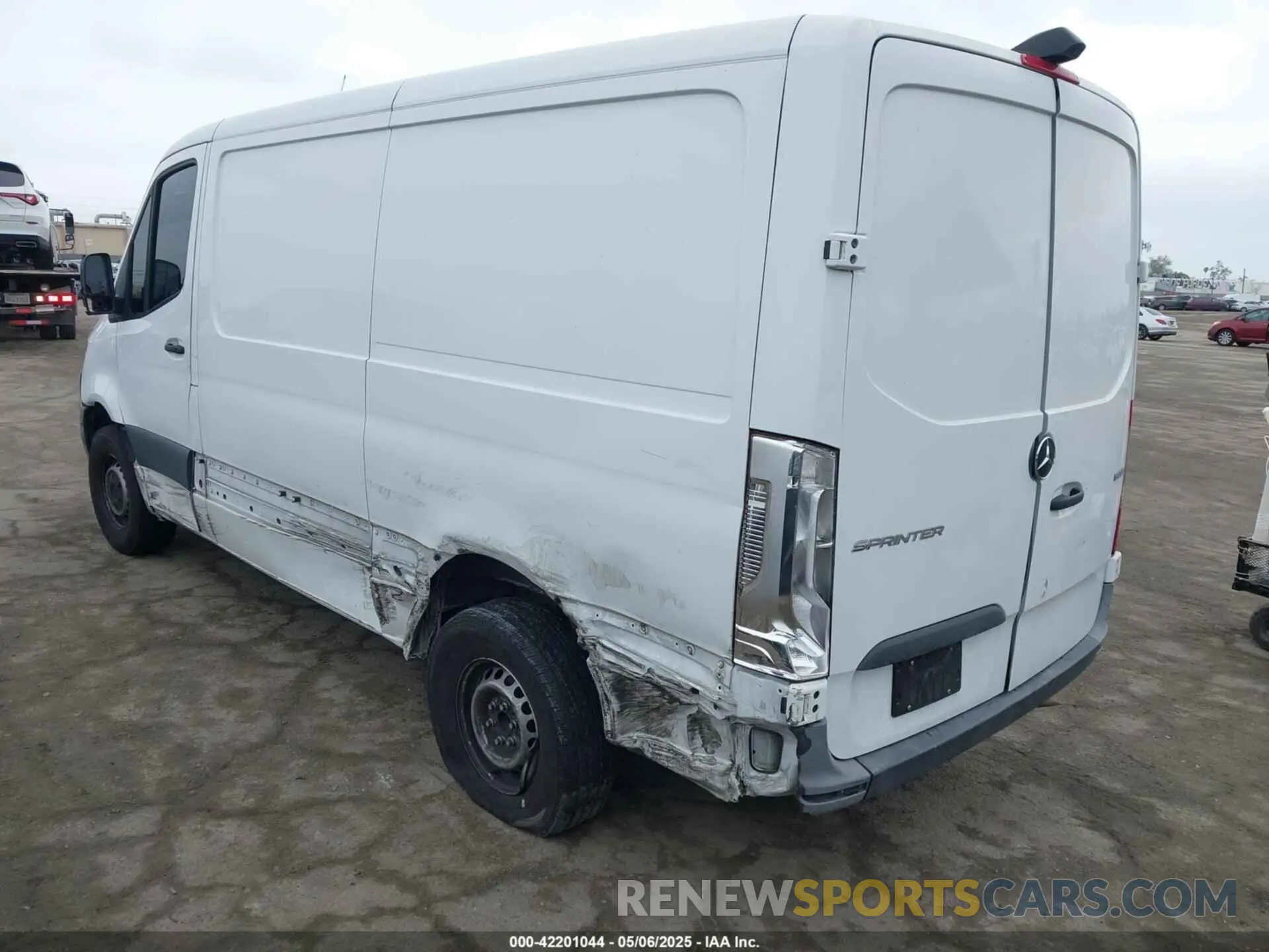 3 fotografías del automóvil dañado W1Y70BGY9LT032479 MERCEDES-BENZ SPRINTER 1500 2020