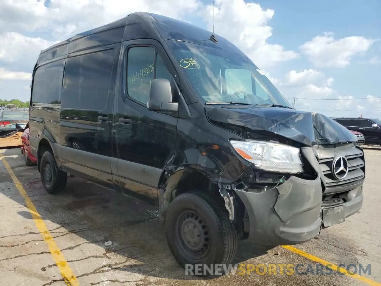 1 fotografías del automóvil dañado W1Y4EBVYXKT018922 MERCEDES-BENZ SPRINTER 2019