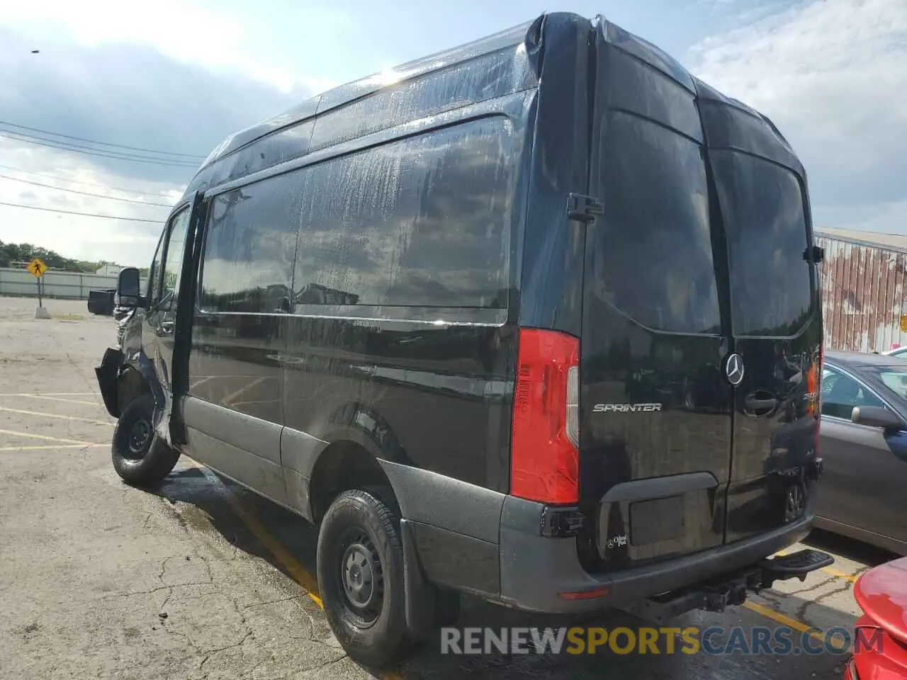 3 fotografías del automóvil dañado W1Y4EBVYXKT018922 MERCEDES-BENZ SPRINTER 2019