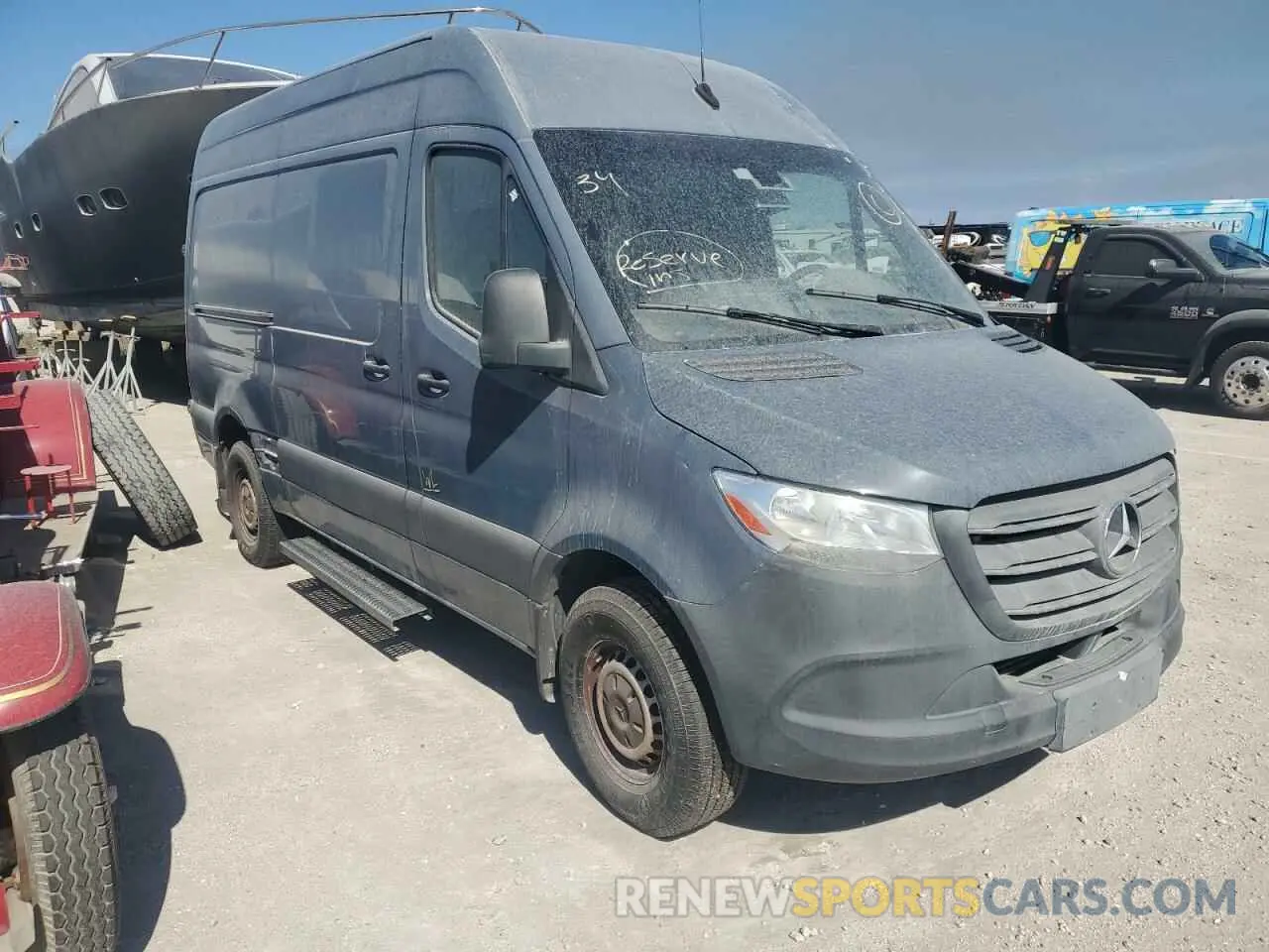 4 fotografías del automóvil dañado WD4PF0CD5KP091116 MERCEDES-BENZ SPRINTER 2019
