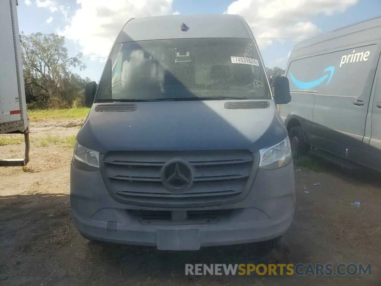 5 fotografías del automóvil dañado WD4PF0CD5KT004452 MERCEDES-BENZ SPRINTER 2019