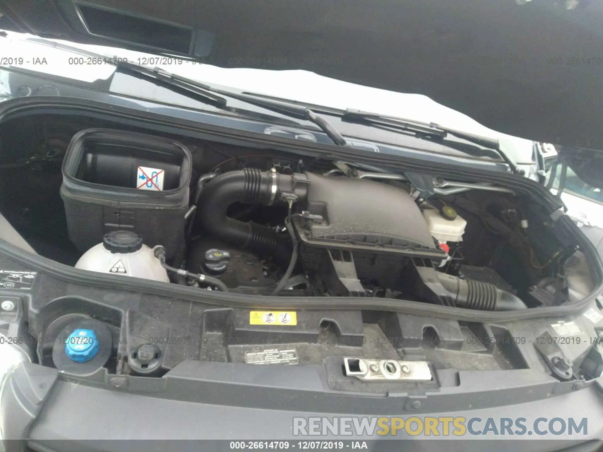 10 fotografías del automóvil dañado WD4PF0CD7KP030429 MERCEDES-BENZ SPRINTER 2019
