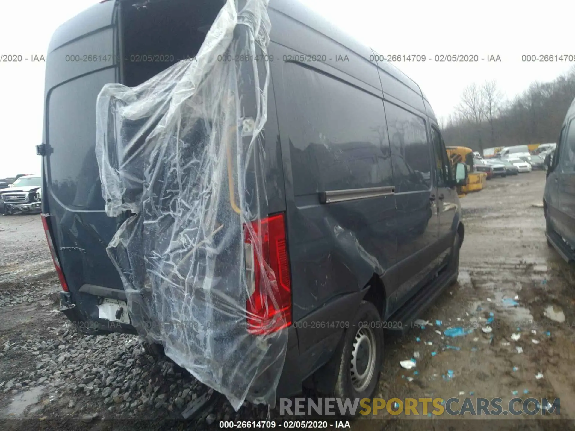 4 fotografías del automóvil dañado WD4PF0CD7KP030429 MERCEDES-BENZ SPRINTER 2019