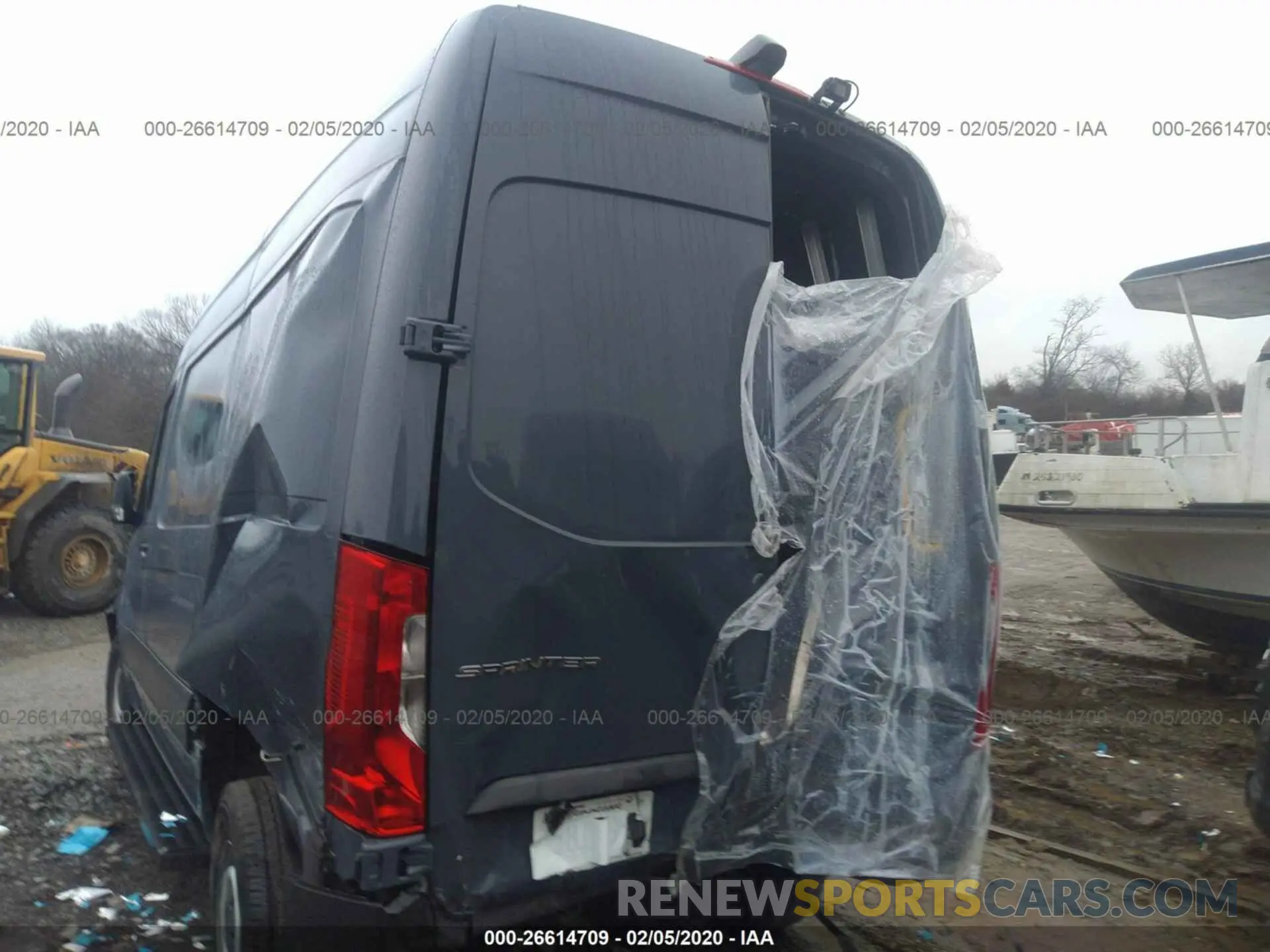6 fotografías del automóvil dañado WD4PF0CD7KP030429 MERCEDES-BENZ SPRINTER 2019