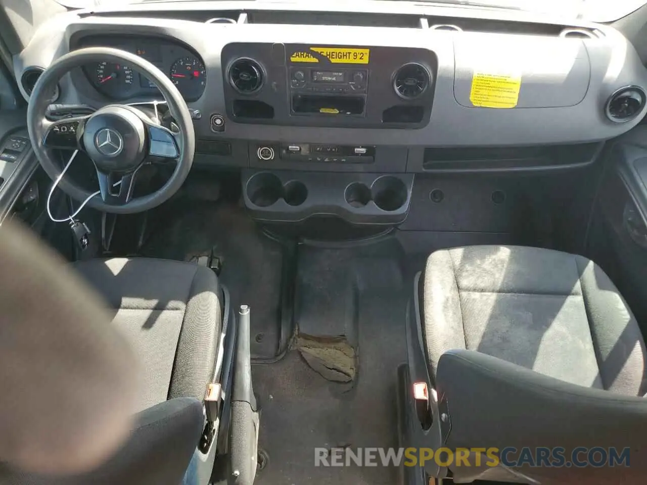 8 fotografías del automóvil dañado WD4PF0CD7KP082935 MERCEDES-BENZ SPRINTER 2019