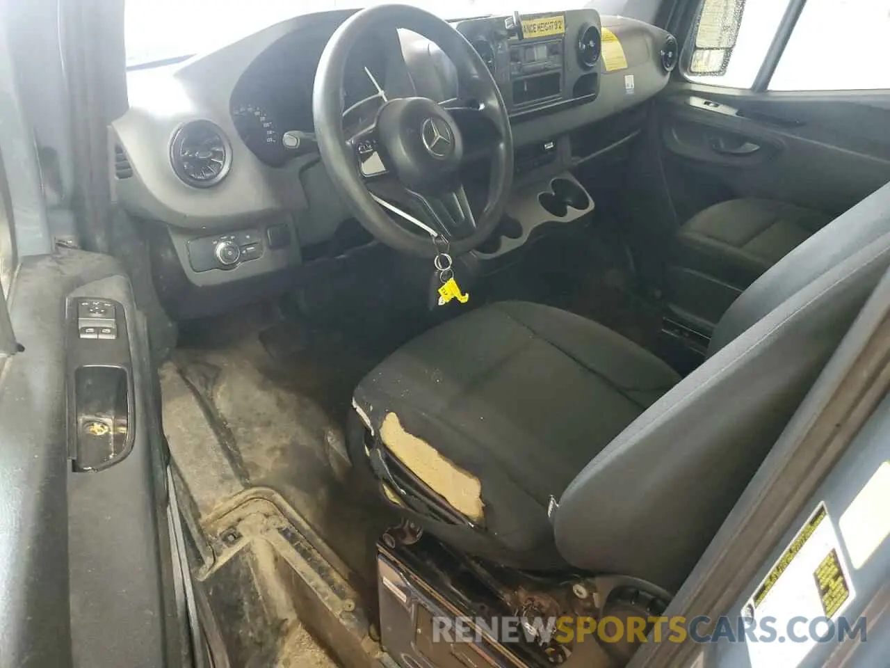 8 fotografías del automóvil dañado WD4PF0CD9KP052593 MERCEDES-BENZ SPRINTER 2019
