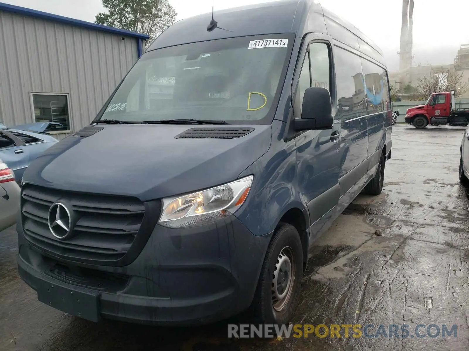 2 fotografías del automóvil dañado WD4PF1CD0KP124657 MERCEDES-BENZ SPRINTER 2019