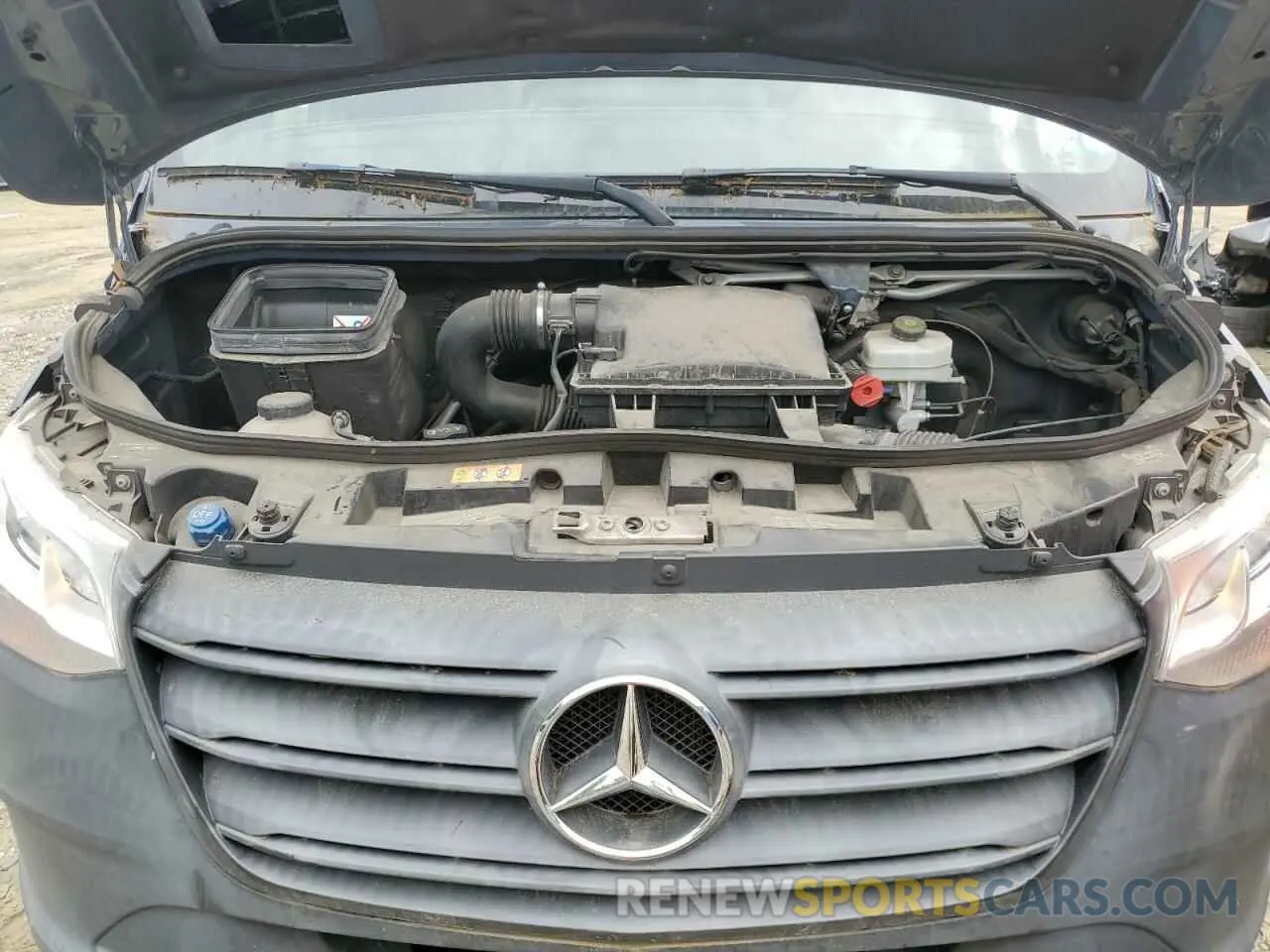 12 fotografías del automóvil dañado WD4PF1CD4KP152929 MERCEDES-BENZ SPRINTER 2019