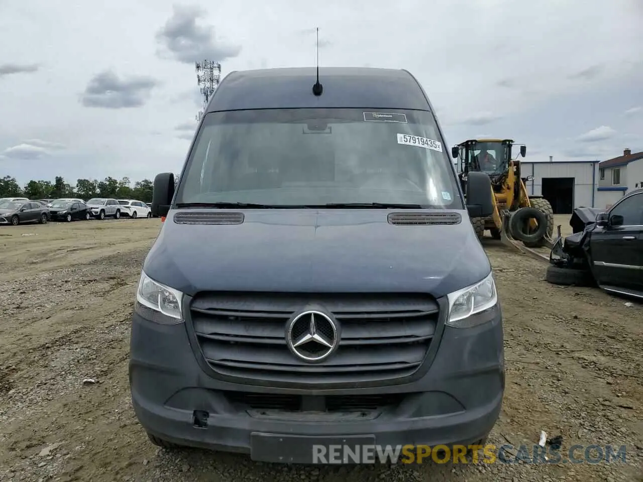 5 fotografías del automóvil dañado WD4PF1CD4KP152929 MERCEDES-BENZ SPRINTER 2019