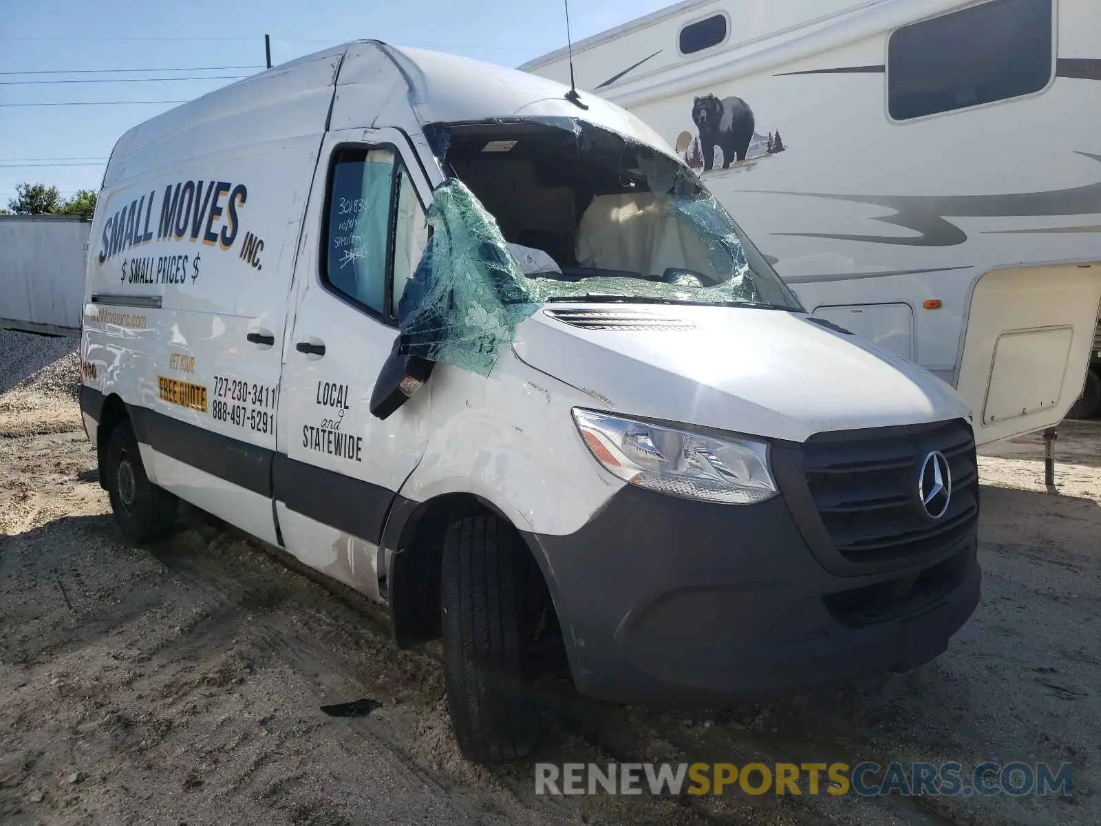 1 fotografías del automóvil dañado W1W4EBHY3LT039942 MERCEDES-BENZ SPRINTER 2020