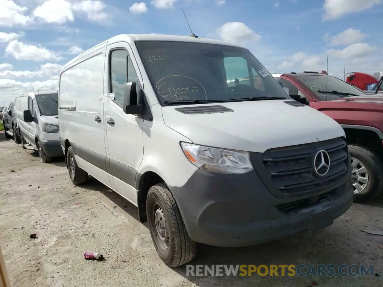 1 fotografías del automóvil dañado W1W4EBHY4LT019943 MERCEDES-BENZ SPRINTER 2020