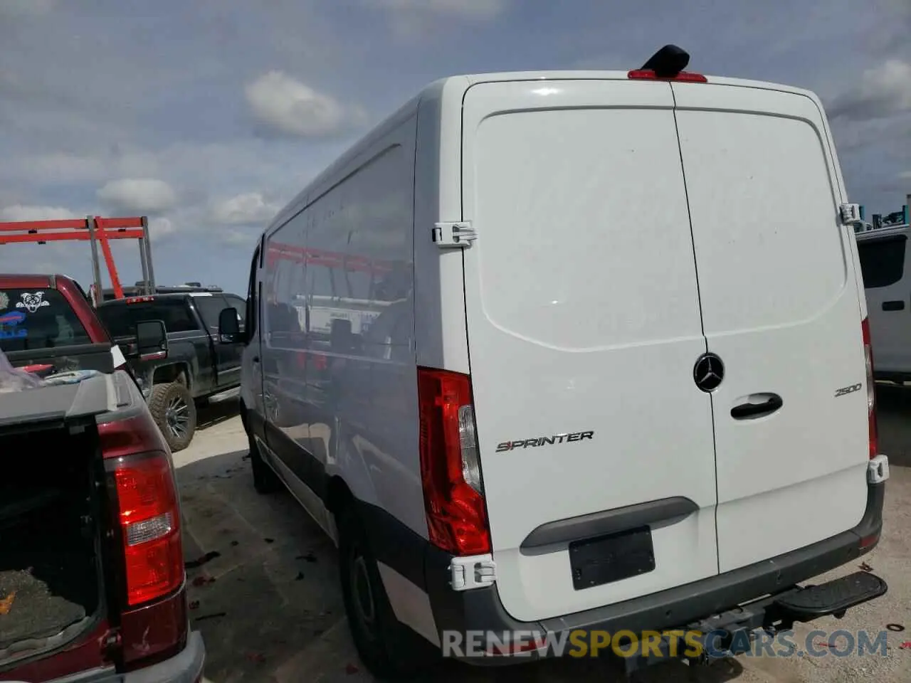 3 fotografías del automóvil dañado W1W4EBHY4LT019943 MERCEDES-BENZ SPRINTER 2020
