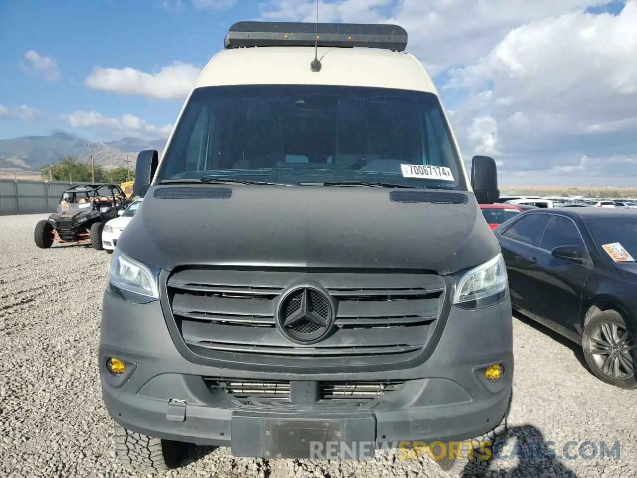 5 fotografías del automóvil dañado W1W4EBVY9LP283009 MERCEDES-BENZ SPRINTER 2020