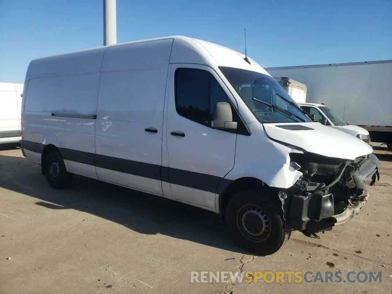 4 fotografías del automóvil dañado W1W4ECHY8LT037500 MERCEDES-BENZ SPRINTER 2020