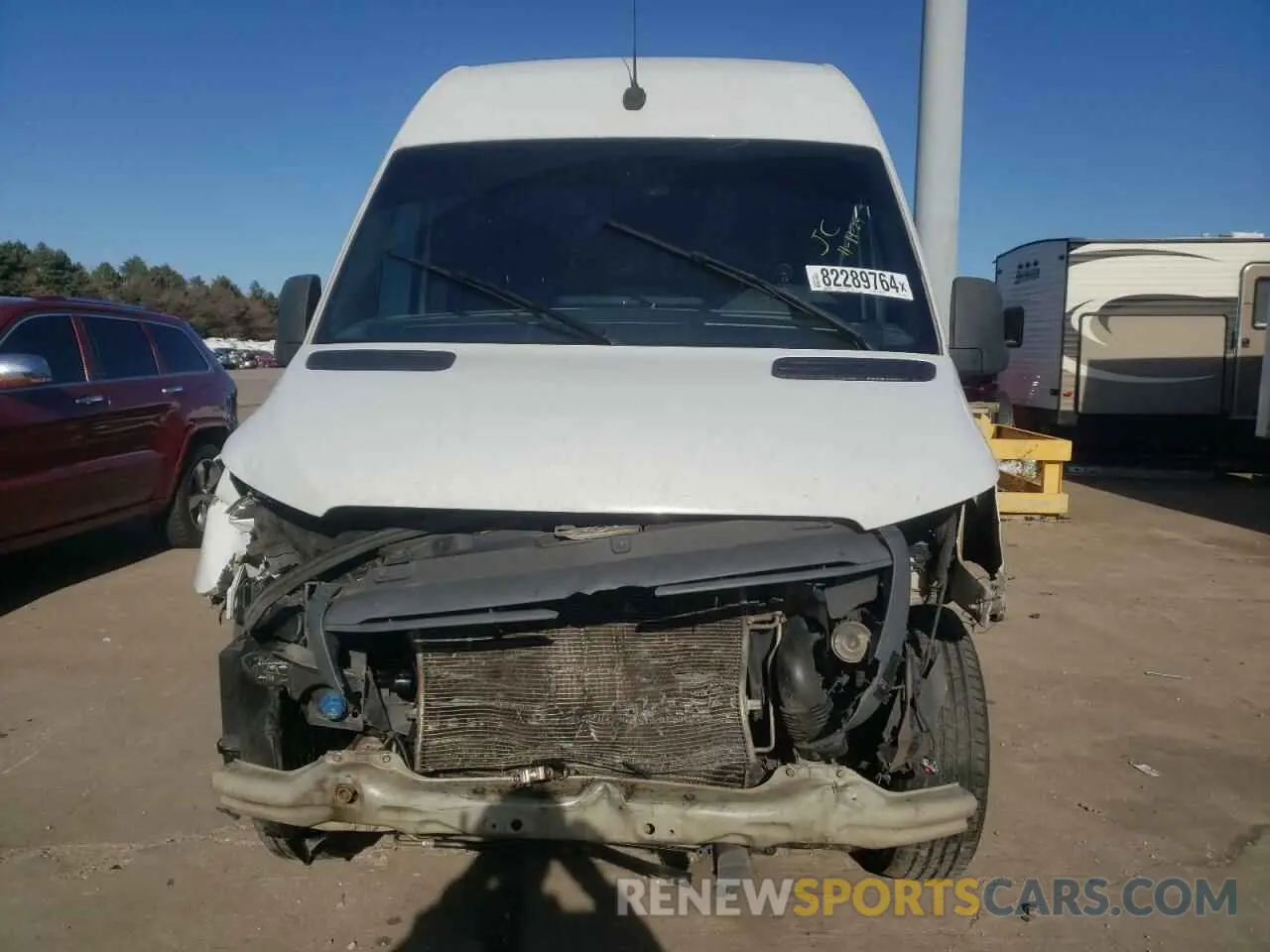 5 fotografías del automóvil dañado W1W4ECHY8LT037500 MERCEDES-BENZ SPRINTER 2020