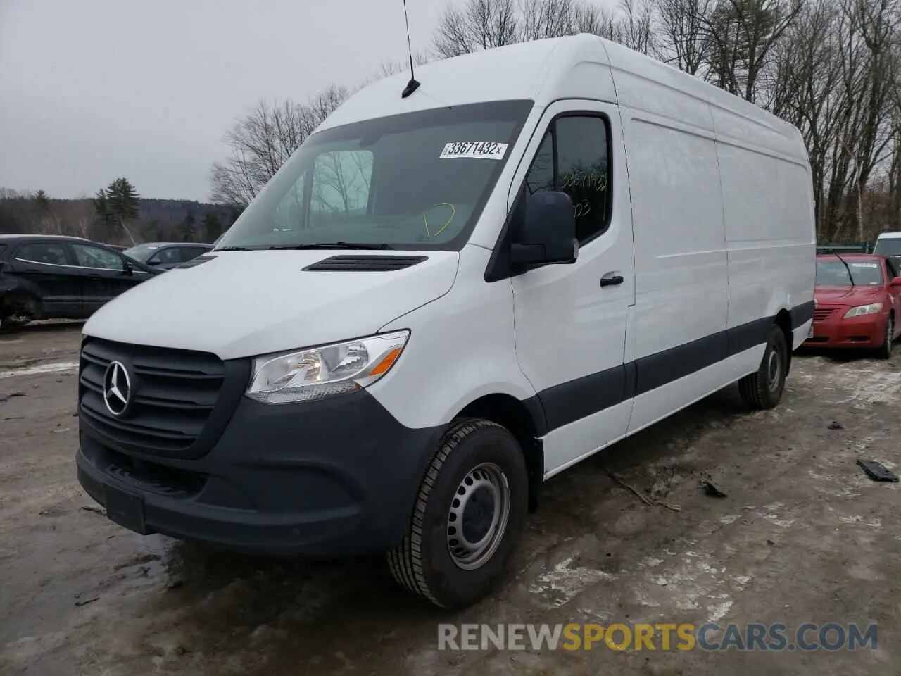 2 fotografías del automóvil dañado W1W4ECHYXLT037109 MERCEDES-BENZ SPRINTER 2020