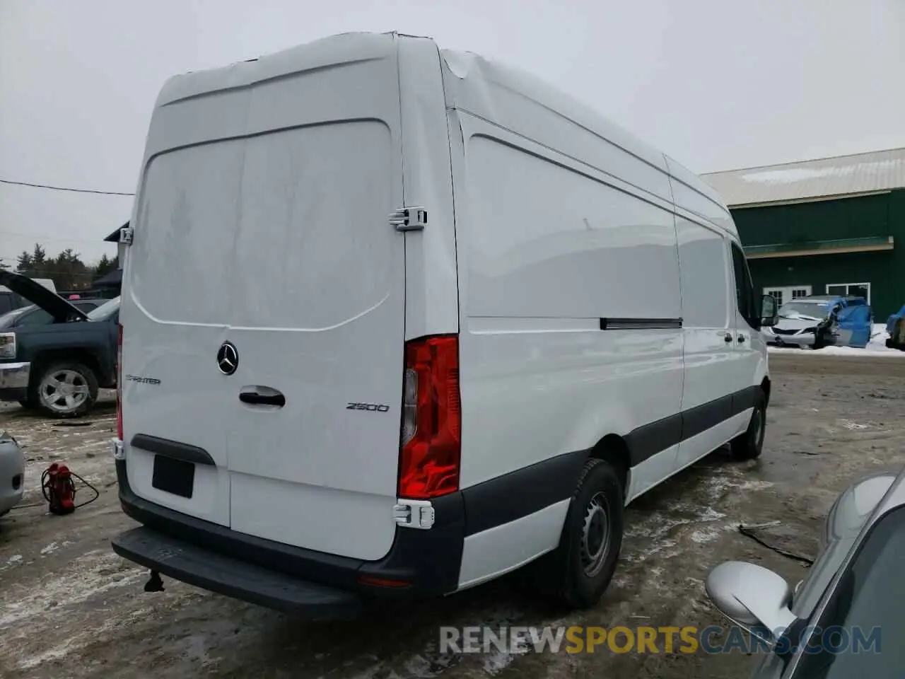 4 fotografías del automóvil dañado W1W4ECHYXLT037109 MERCEDES-BENZ SPRINTER 2020
