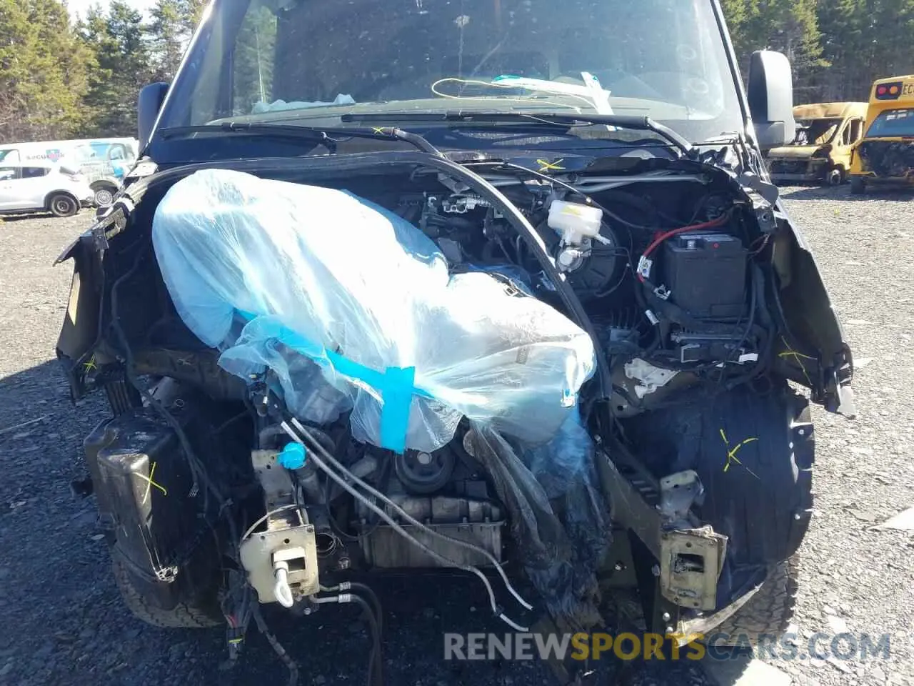 7 fotografías del automóvil dañado W1W4ECVY0LP230852 MERCEDES-BENZ SPRINTER 2020