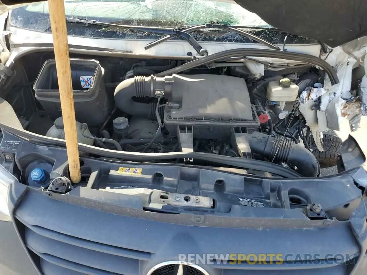 12 fotografías del automóvil dañado W1W8EC6YXLT038619 MERCEDES-BENZ SPRINTER 2020
