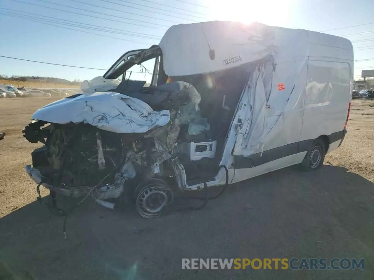 1 fotografías del automóvil dañado W1Y4EBHY6LT025640 MERCEDES-BENZ SPRINTER 2020