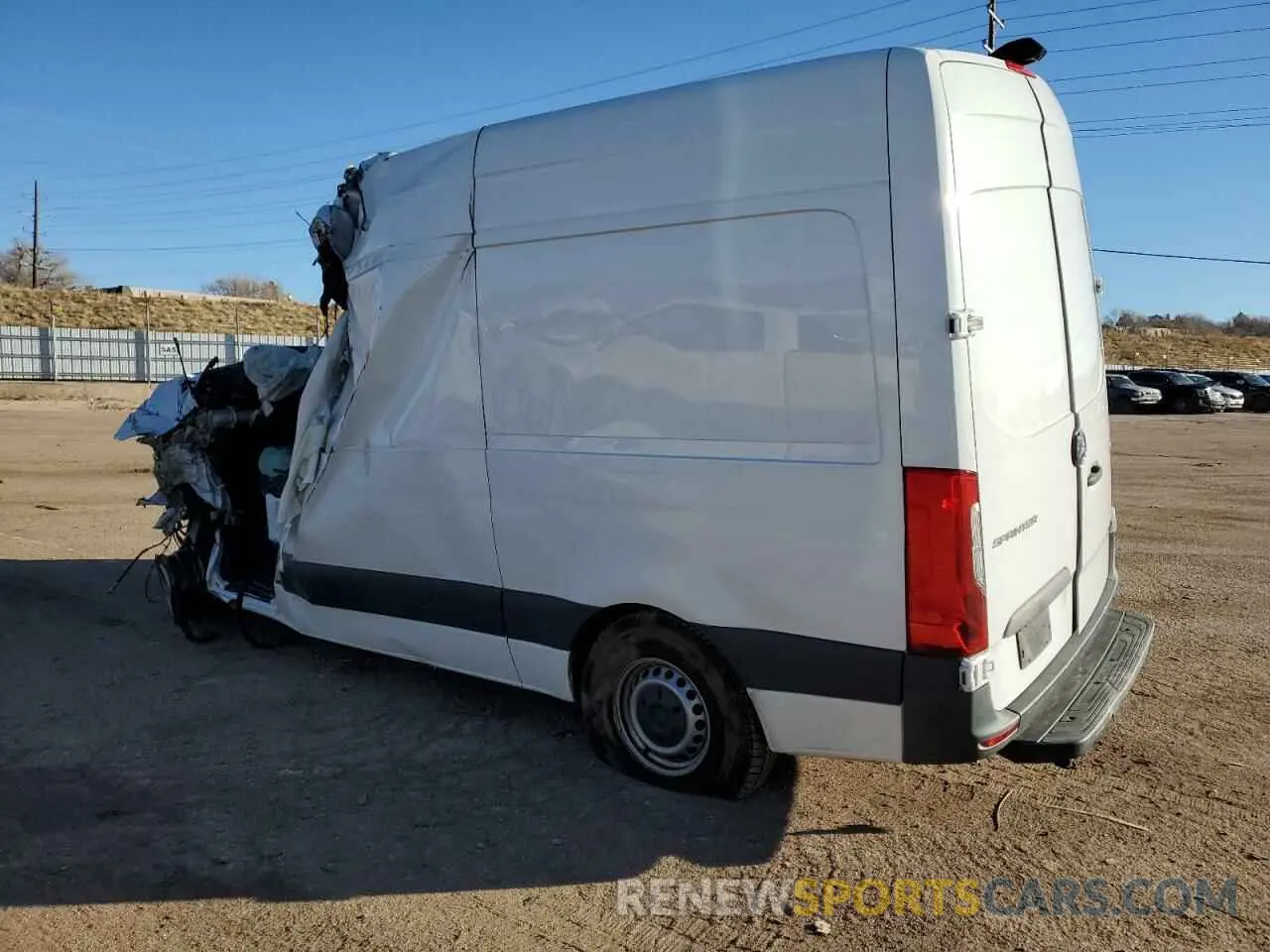 2 fotografías del automóvil dañado W1Y4EBHY6LT025640 MERCEDES-BENZ SPRINTER 2020