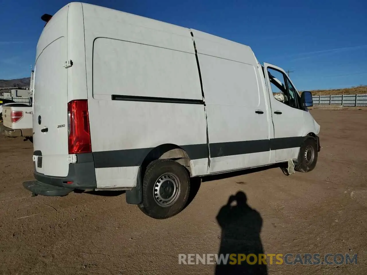 3 fotografías del automóvil dañado W1Y4EBHY6LT025640 MERCEDES-BENZ SPRINTER 2020
