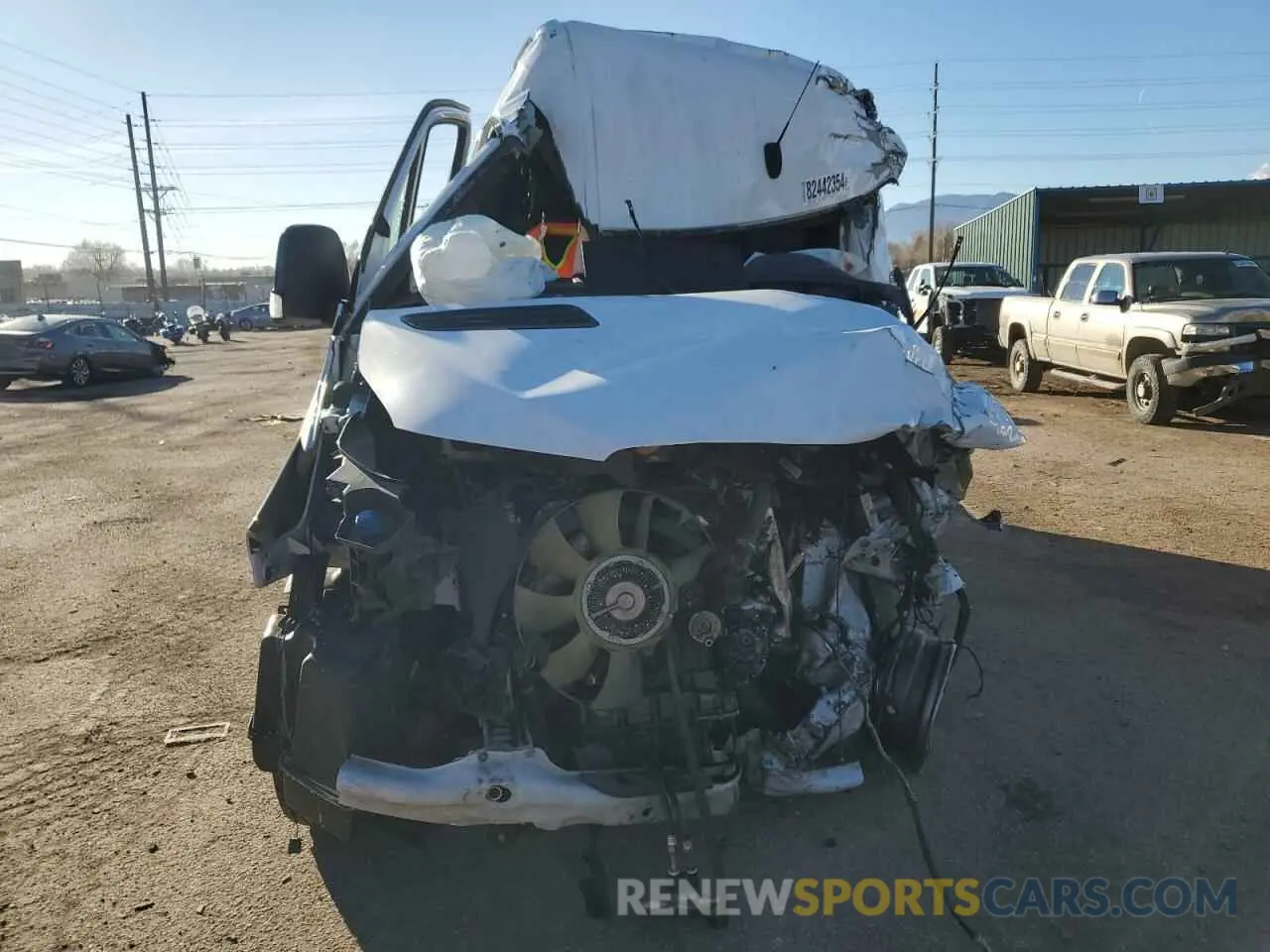 5 fotografías del automóvil dañado W1Y4EBHY6LT025640 MERCEDES-BENZ SPRINTER 2020