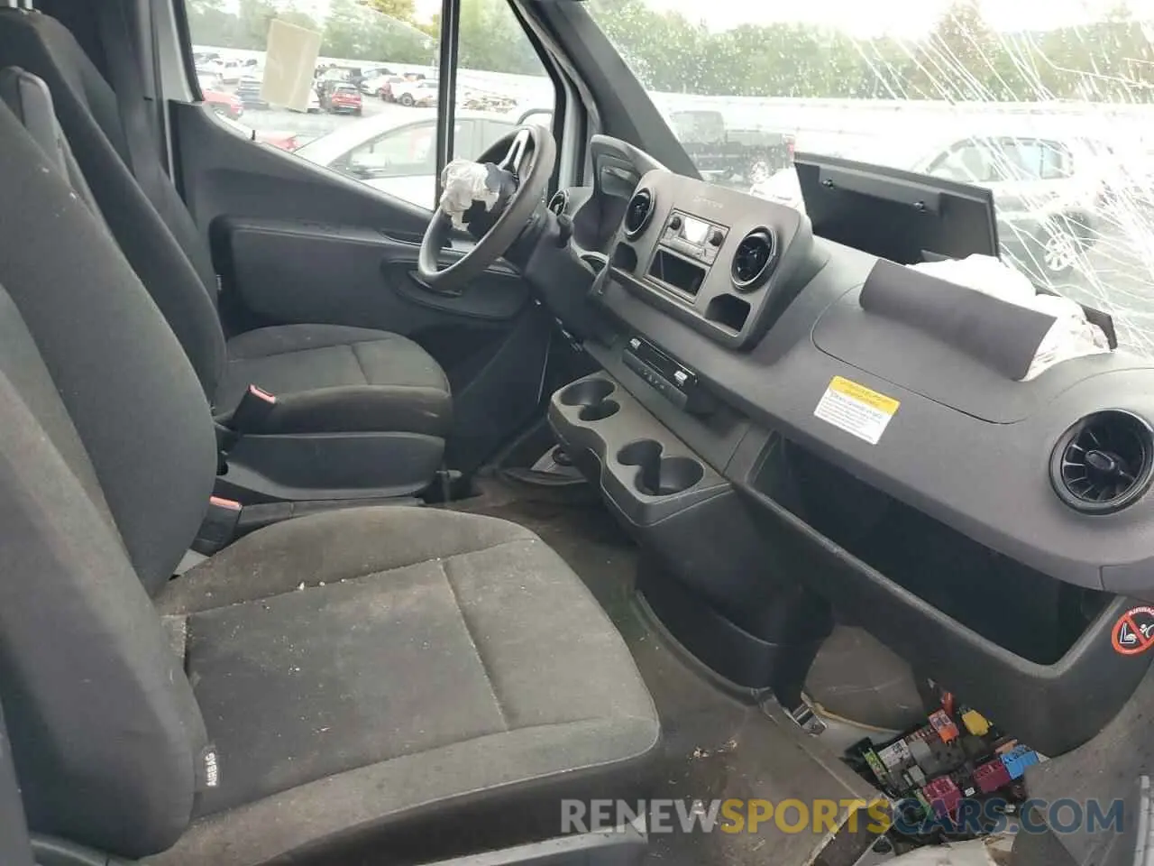 10 fotografías del automóvil dañado W1Y4ECHY8LT025712 MERCEDES-BENZ SPRINTER 2020