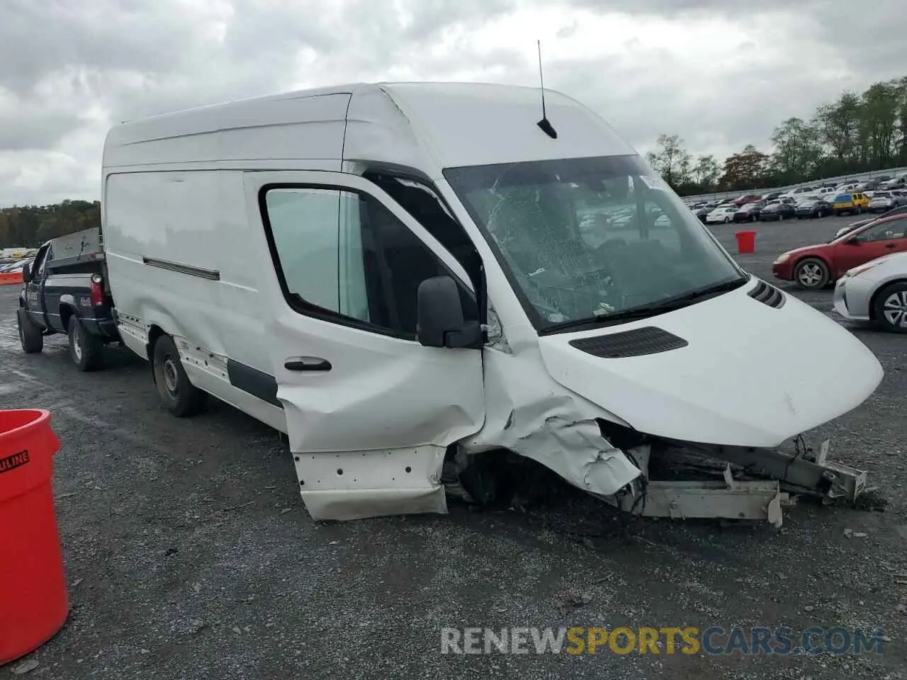 4 fotografías del automóvil dañado W1Y4ECHY8LT025712 MERCEDES-BENZ SPRINTER 2020