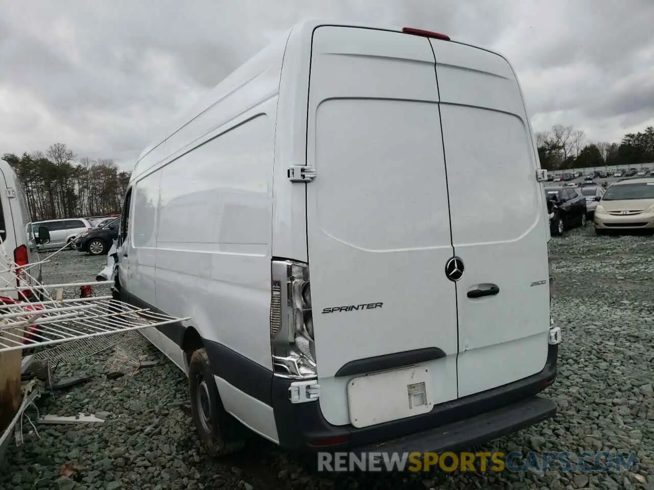 3 fotografías del automóvil dañado W1W40CHY2MT053031 MERCEDES-BENZ SPRINTER 2021